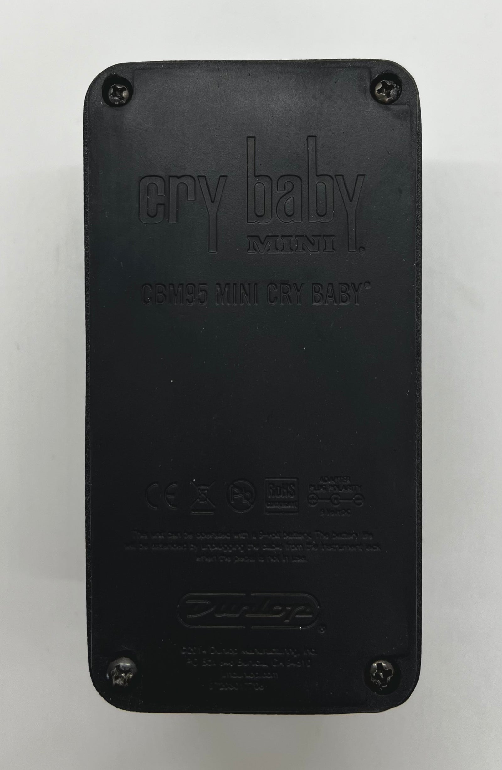 USED DUNLOP CBM95 Crybaby Mini Wah Pedal