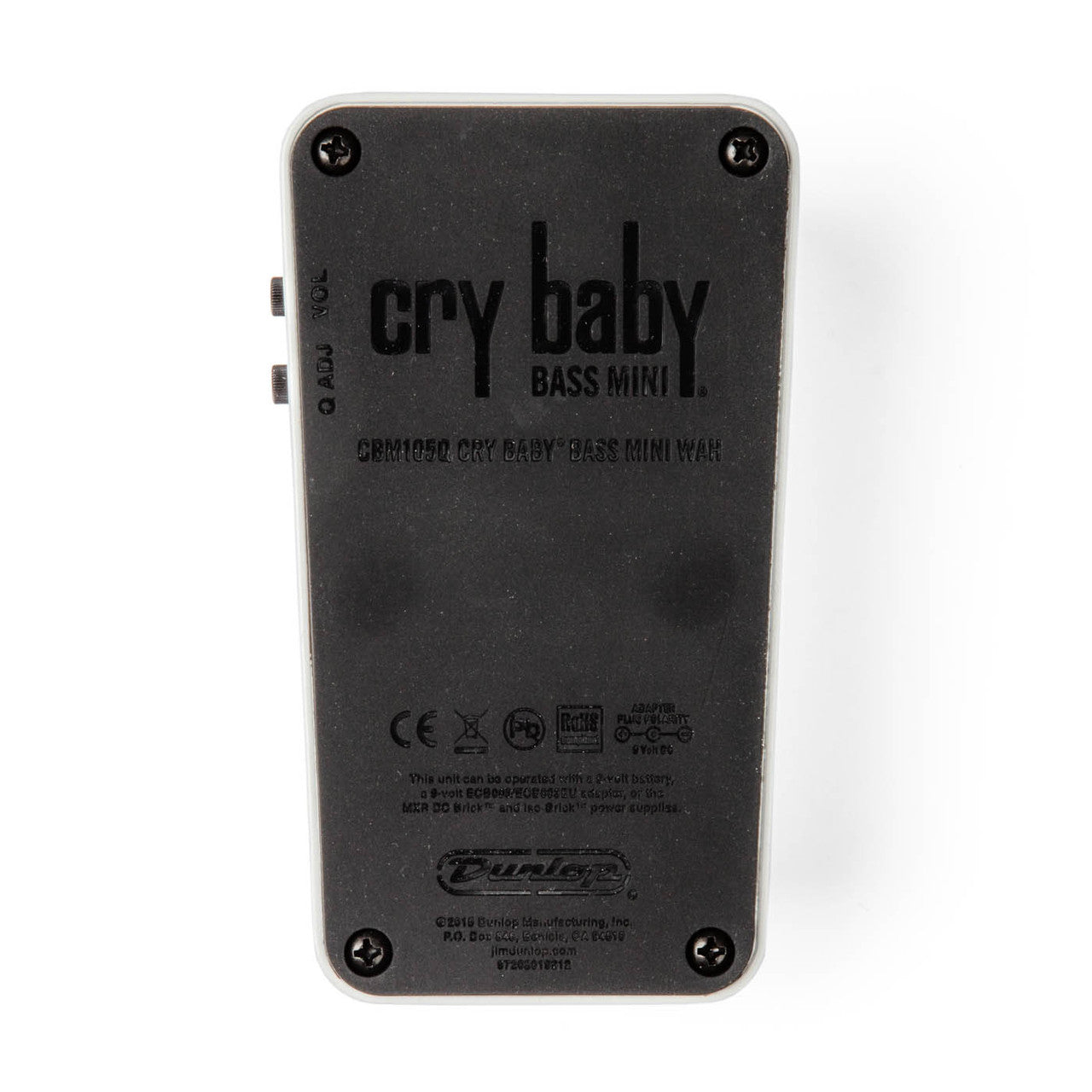 Dunlop CBM105Q Cry Baby Mini Bass Wah Bass Pedal
