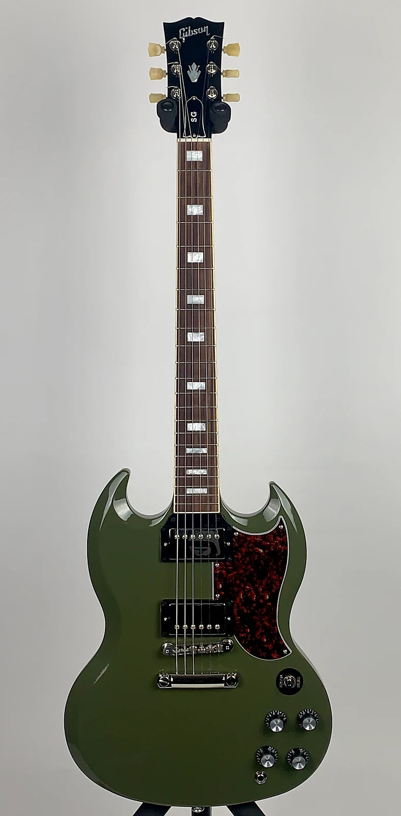 USED Gibson SG Chicago Music Exchange Limited Edition Exclusive - Olive Drab