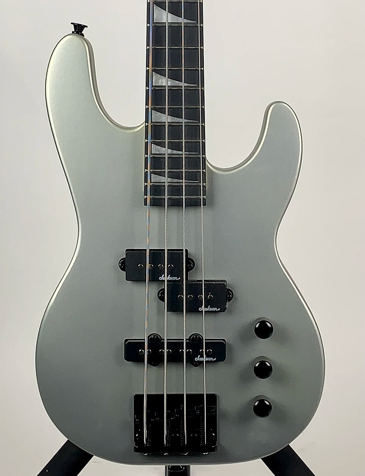 Jackson JS1X Bass Minion Satin Silver