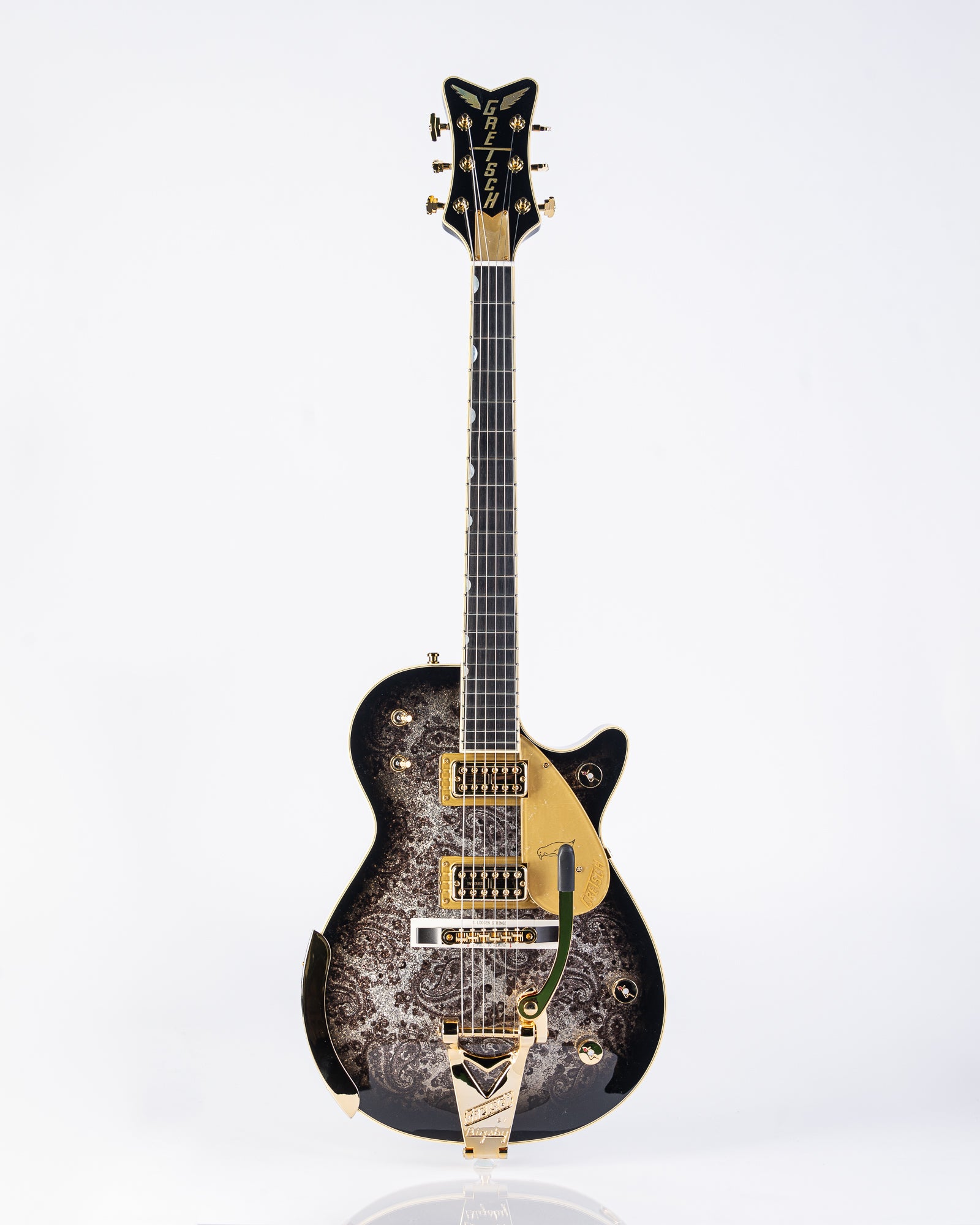 Gretsch G6134TG Limited Edition Paisley Penguin - Black Paisley