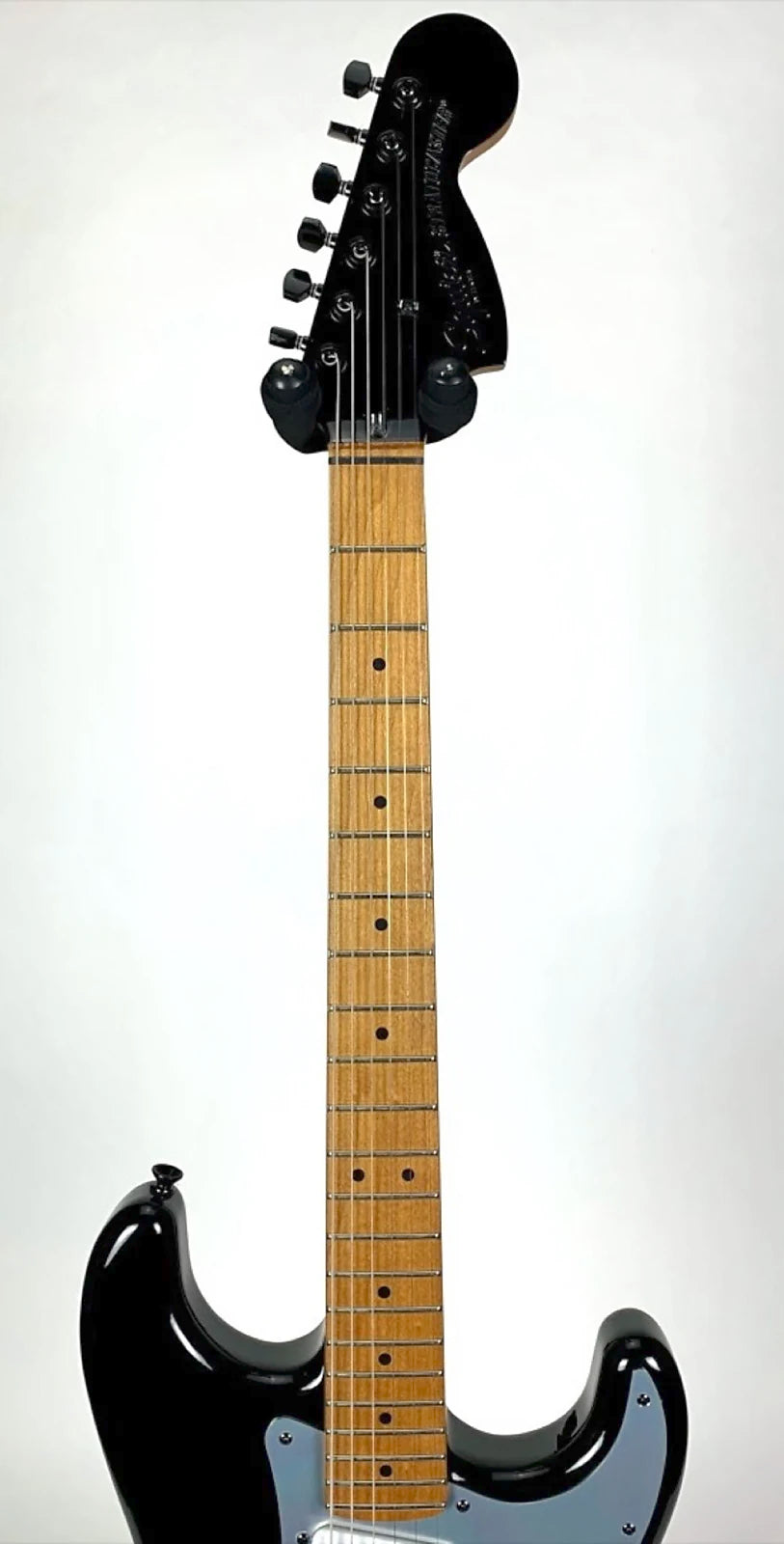 USED Squier Contempoary Stratocaster Special with Roasted Maple Fingerboard - Black