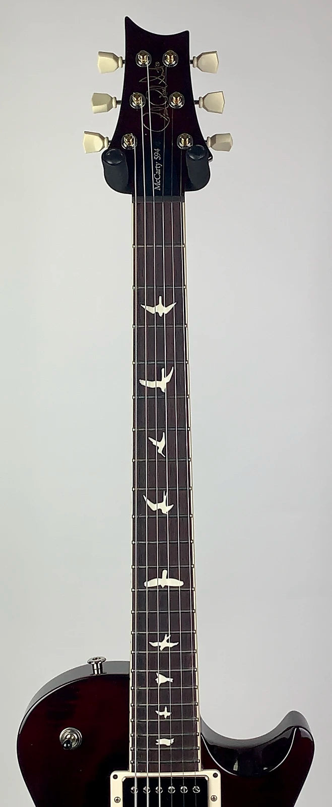 PRS S2 McCarty 594 Single Cut - Fire Red Burst