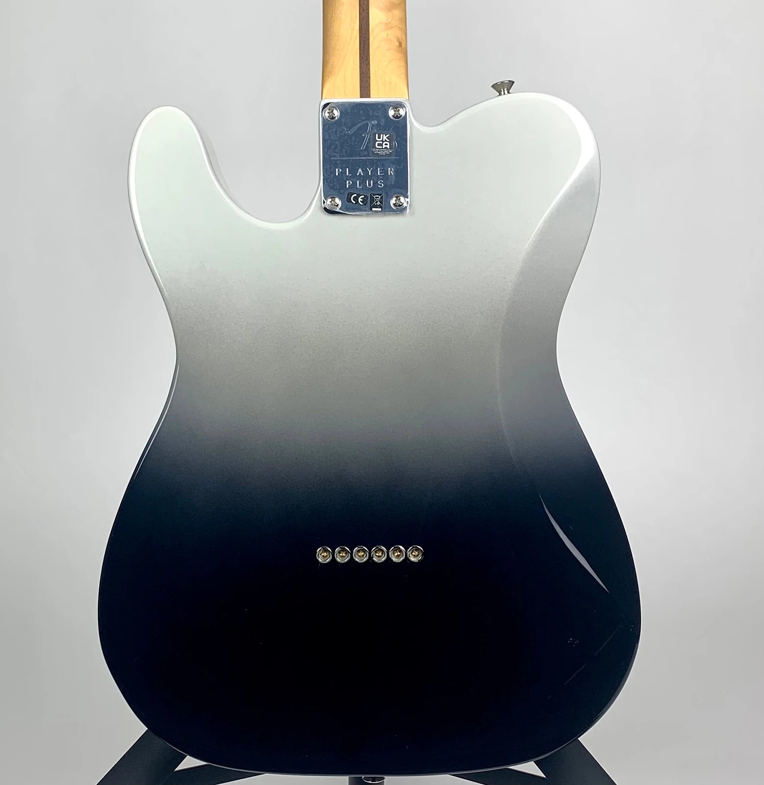USED Fender Player Plus Telecaster with Pau Fero Fingerboard - Silver Smoke