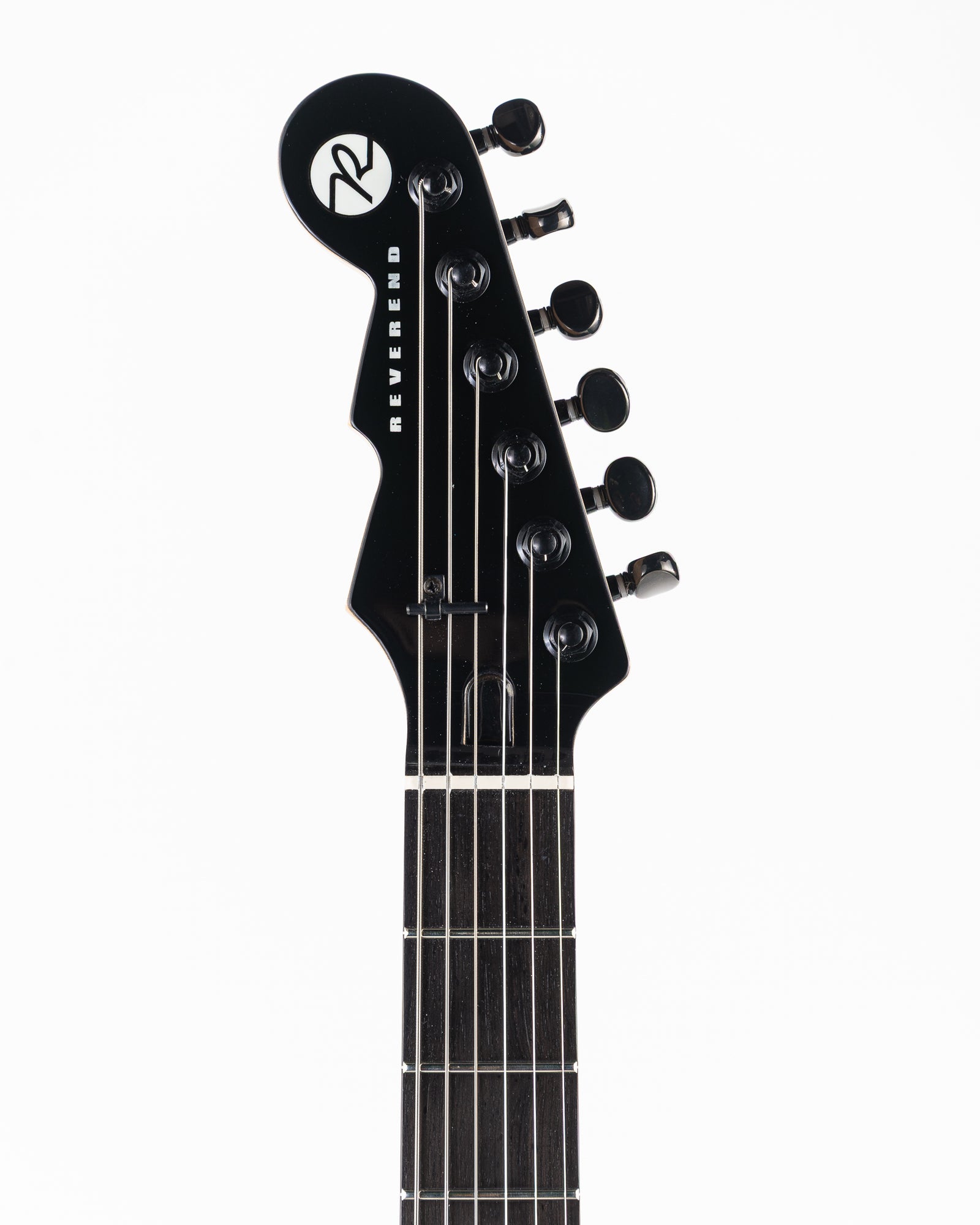 B-Stock Reverend Bolt-On Series Airsonic W Blackout Edition Electric Guitar - Midnight Black
