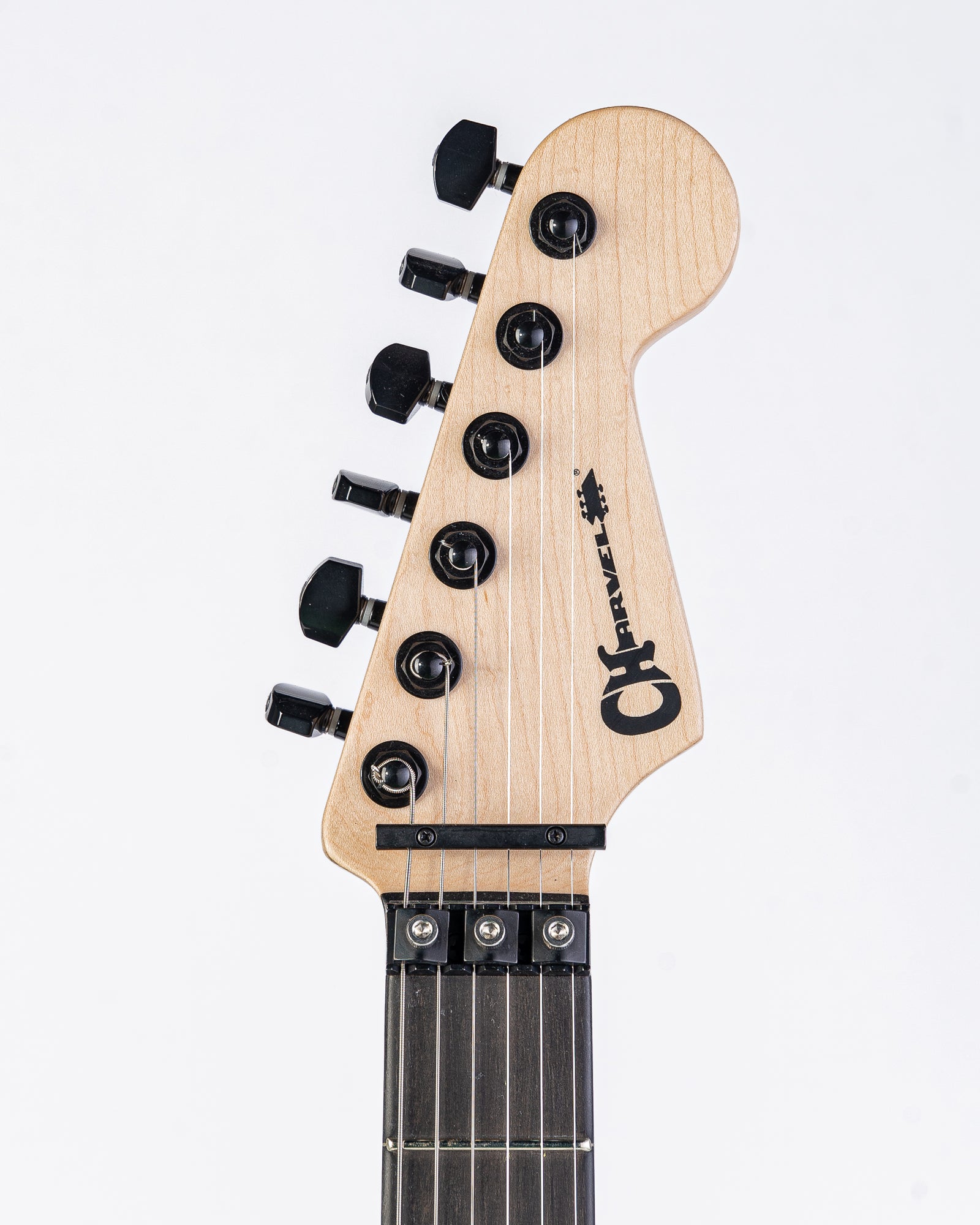 Charvel Jim Root Signature Pro-Mod San Dimas Style 1 HH FR with Ebony Fingerboard - Satin White