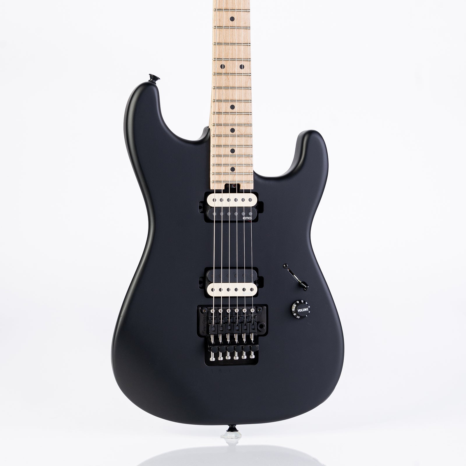 Charvel Jim Root Signature Pro-Mod San Dimas Style 1 HH FR with Maple Fingerboard - Satin Black