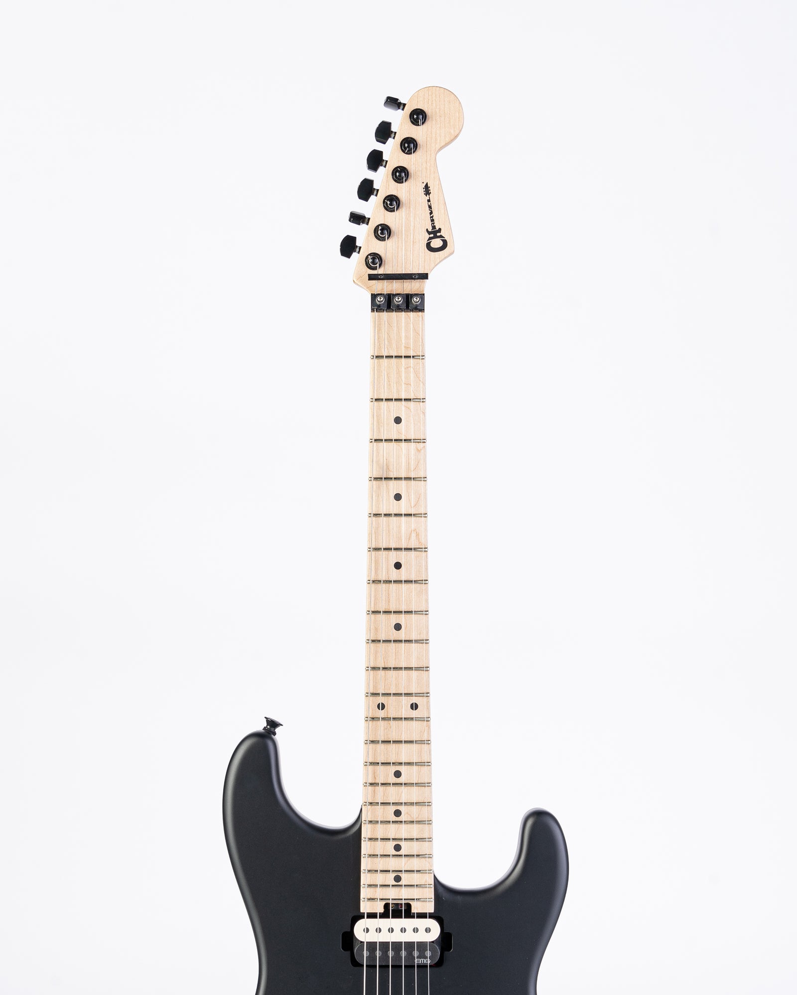 Charvel Jim Root Signature Pro-Mod San Dimas Style 1 HH FR with Maple Fingerboard - Satin Black
