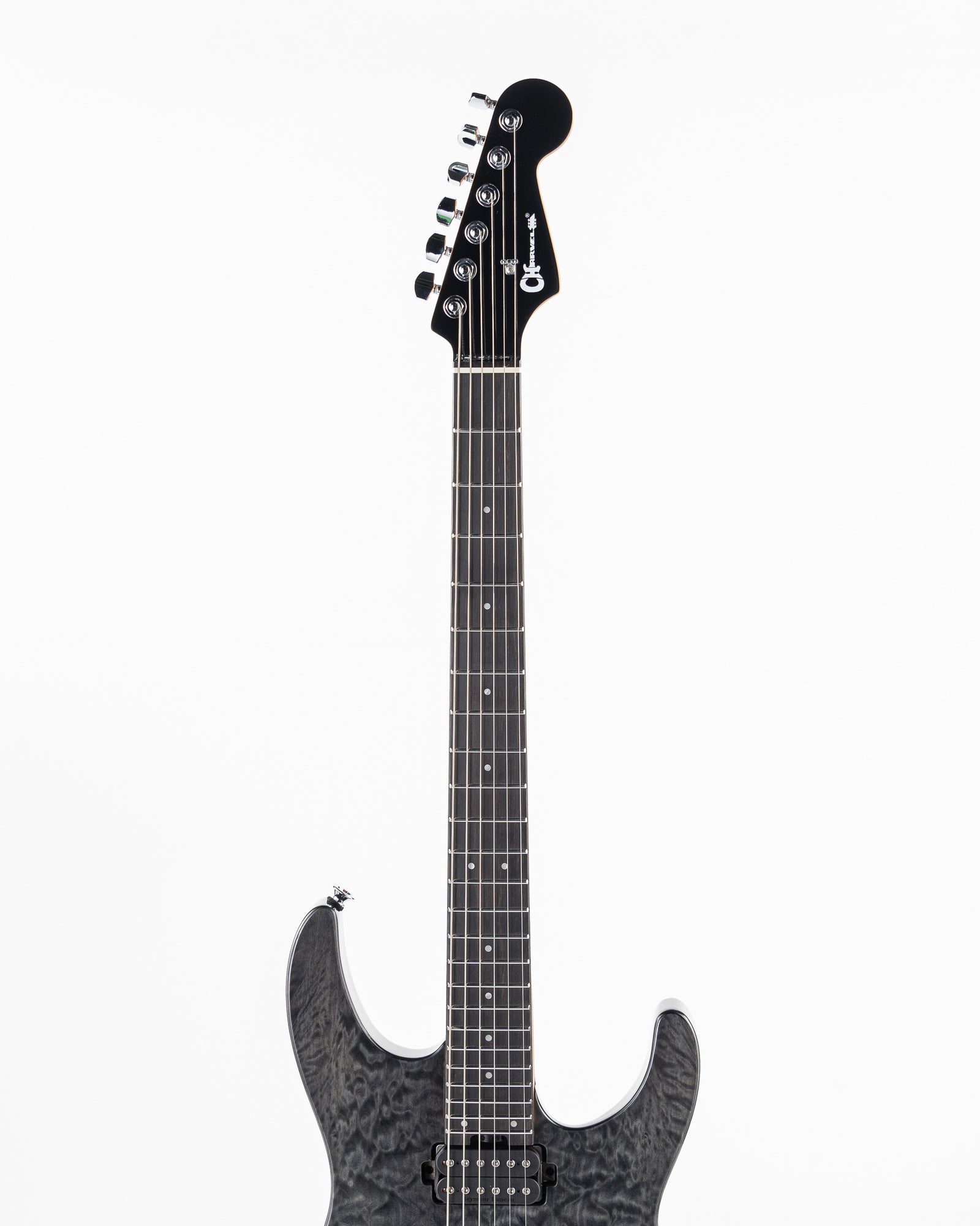Charvel Pro-Mod Plus Dinky DK24 HH 2PT E QM Electric Guitar - Midnight Ocean