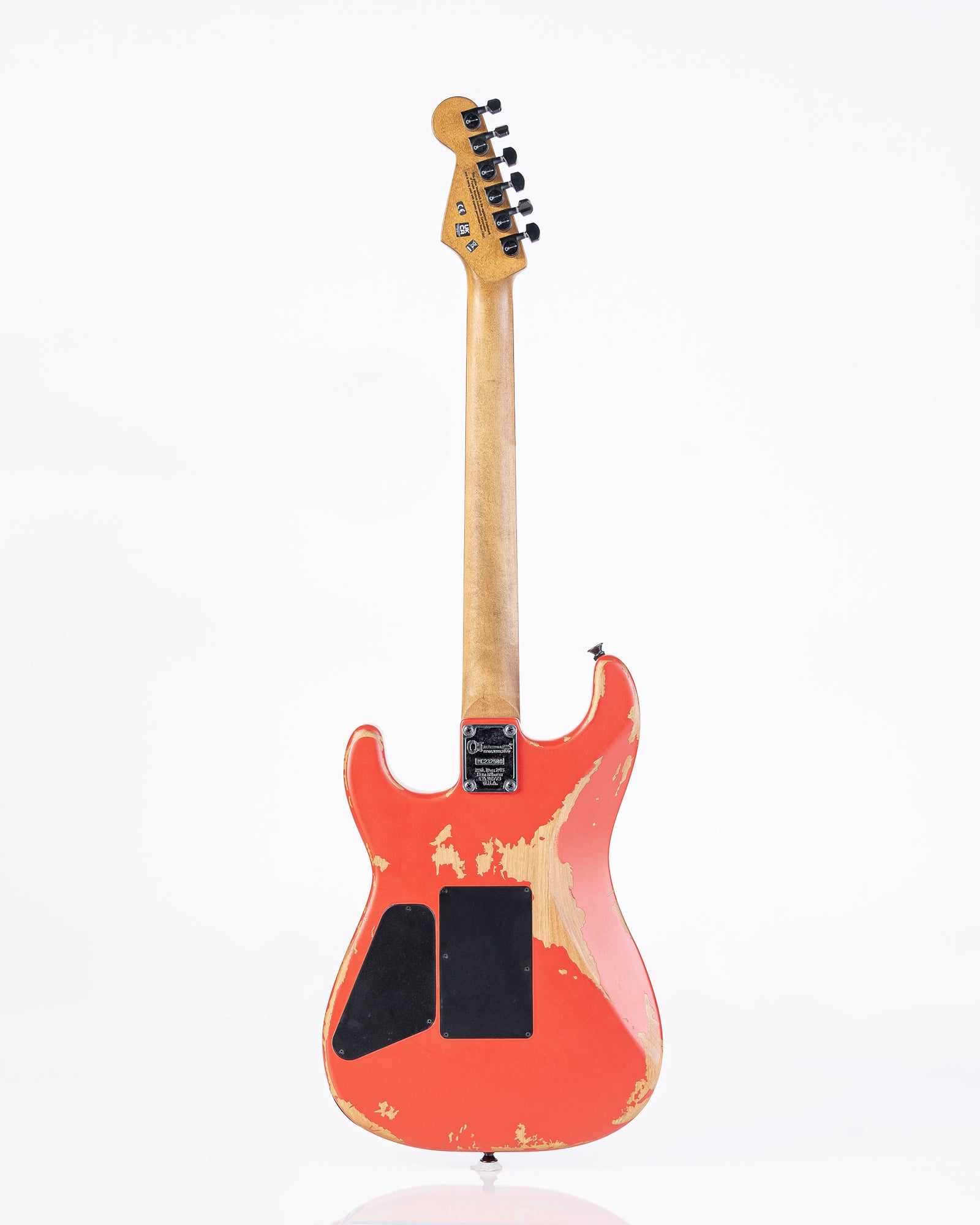 Charvel Pro-Mod Relic San Dimas Style 1 HH FR PF Electric Guitar - Weathered Orange