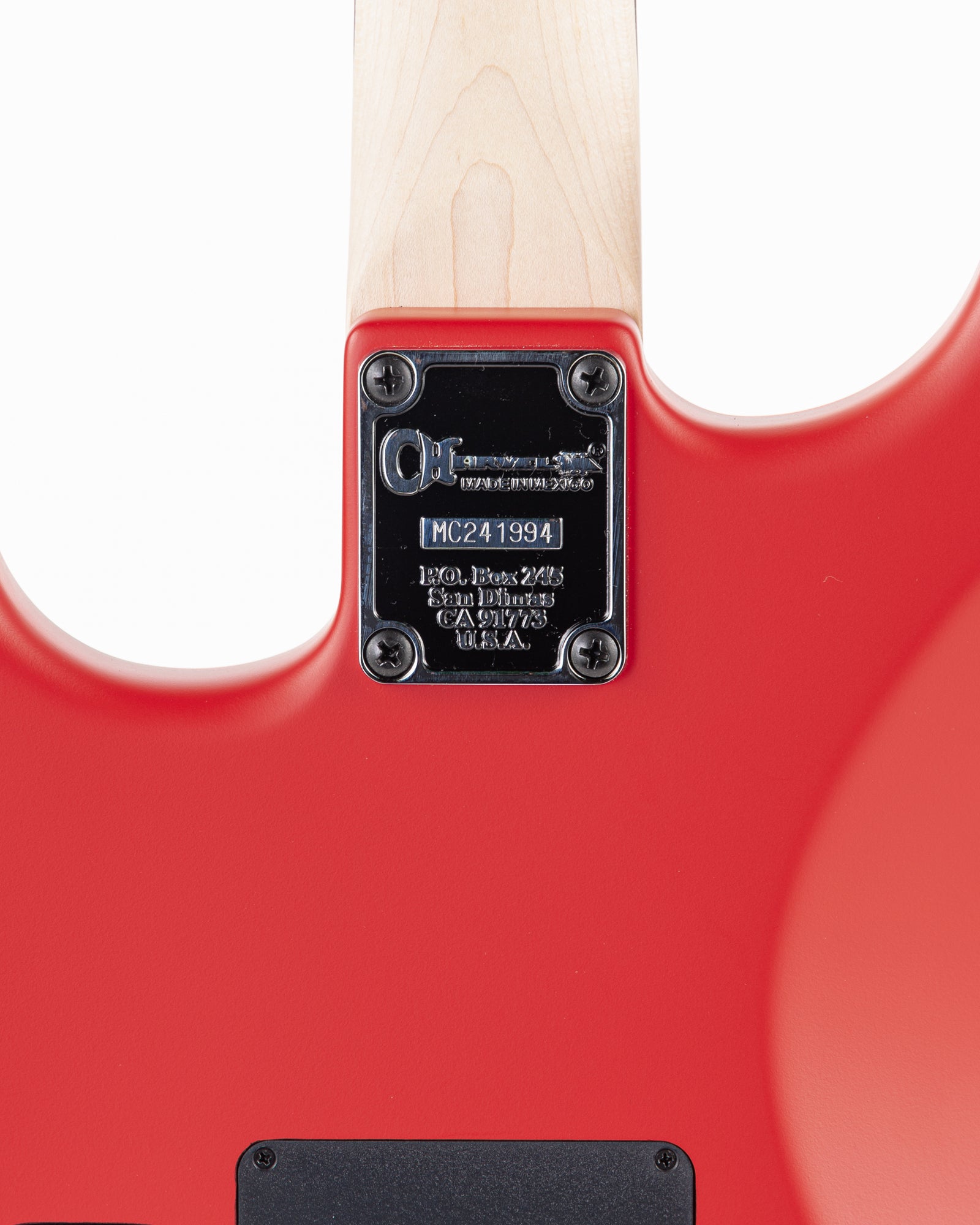 Charvel Pro-Mod San Dimas Style 1 HH Electric Guitar - Satin Ferrari Red