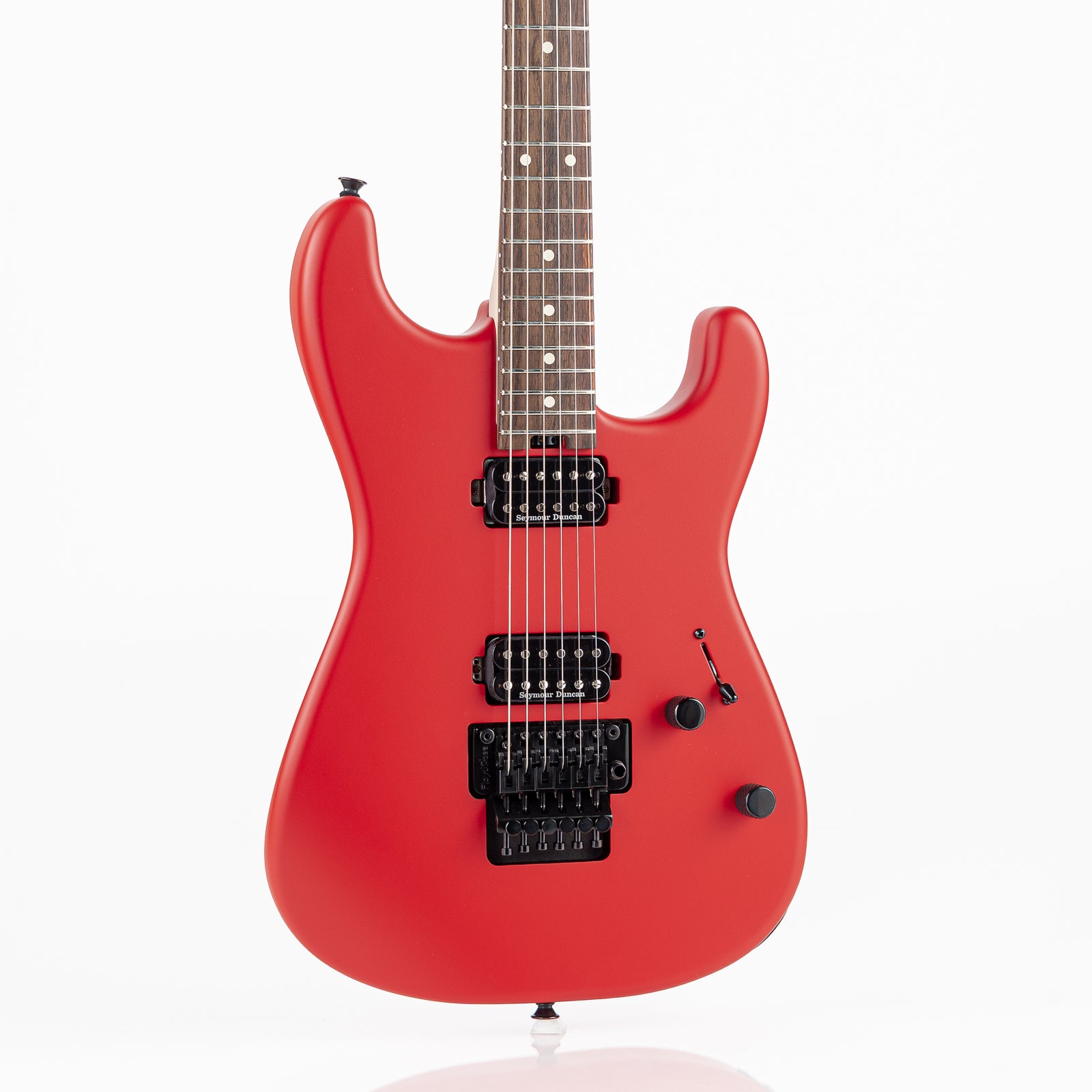 Charvel Pro-Mod San Dimas Style 1 HH Electric Guitar - Satin Ferrari Red