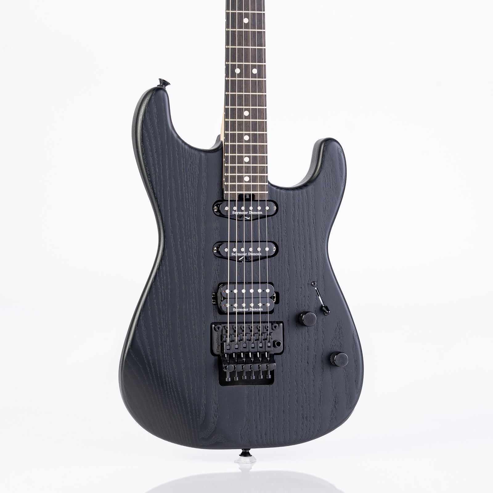 Charvel Pro-Mod San Dimas Style 3 HSS FR E Sassafras with Ebony Fingerboard - Satin Black