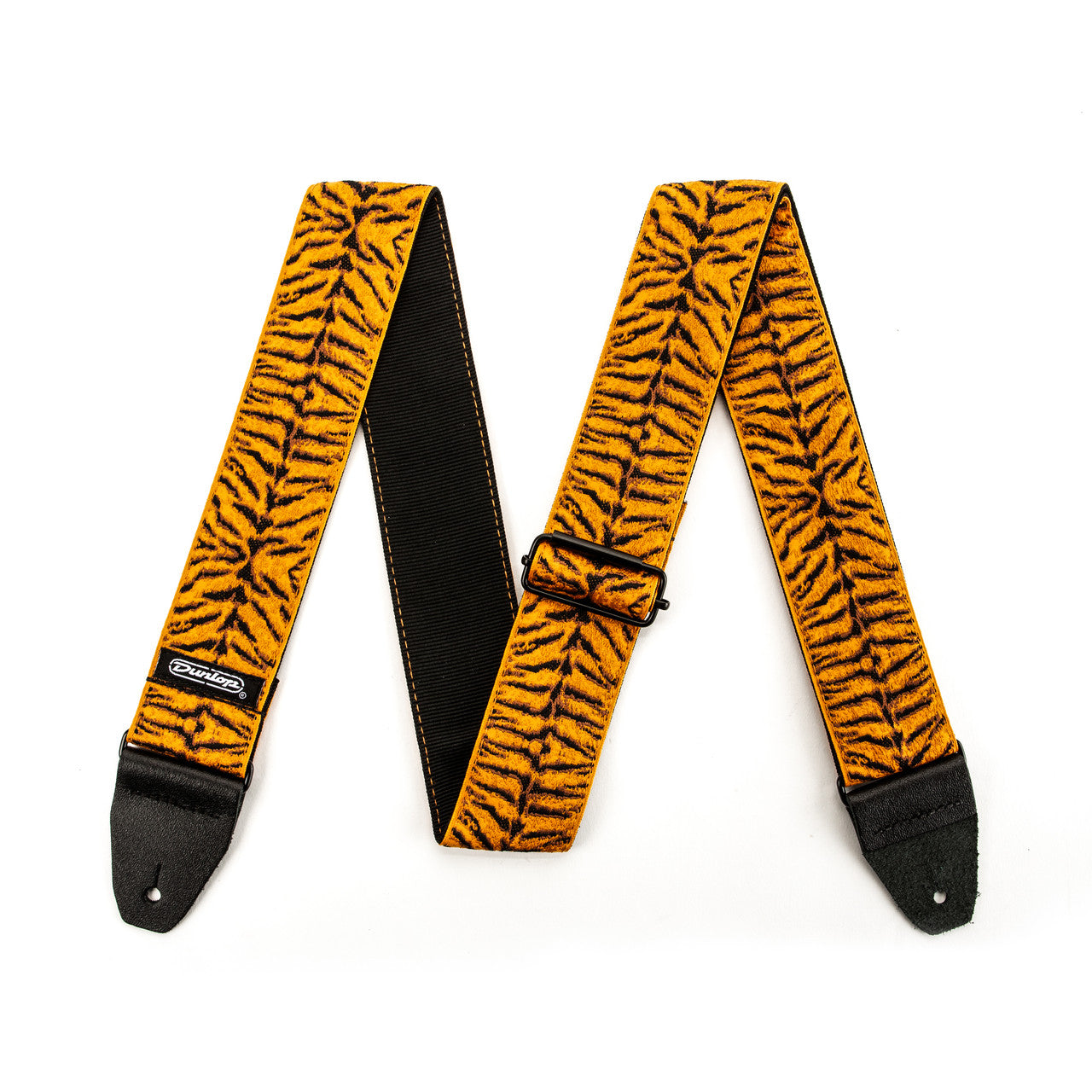Dunlop D6723 Jacquard Guitar Strap/Bass Strap - Tiger Eye