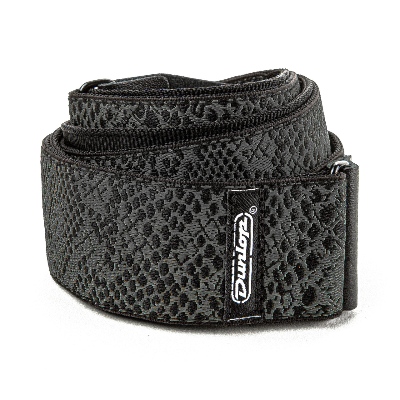 Dunlop D6732 Jacquard Guitar Strap/Bass Strap - Black Serpentine