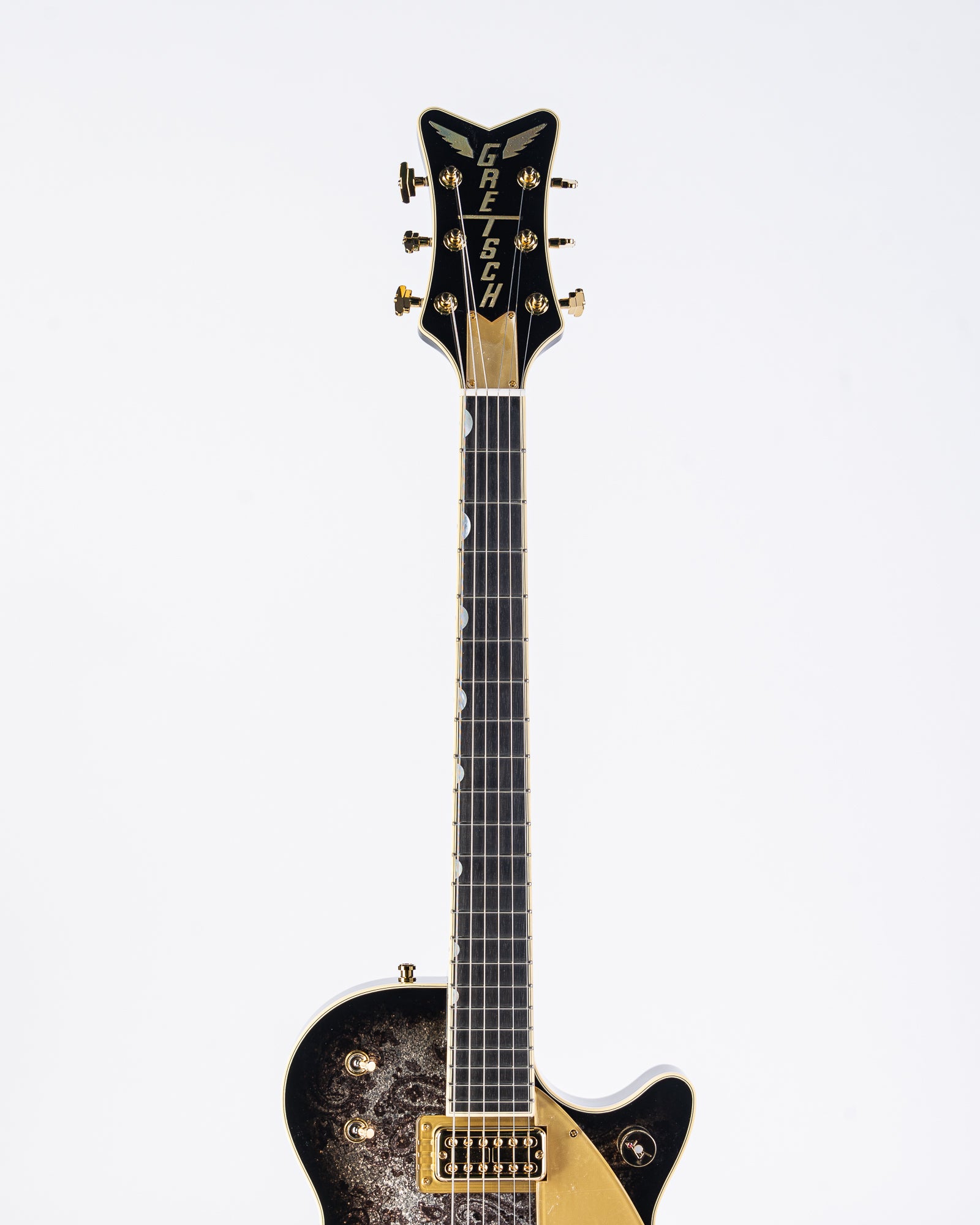 Gretsch G6134TG Limited Edition Paisley Penguin - Black Paisley