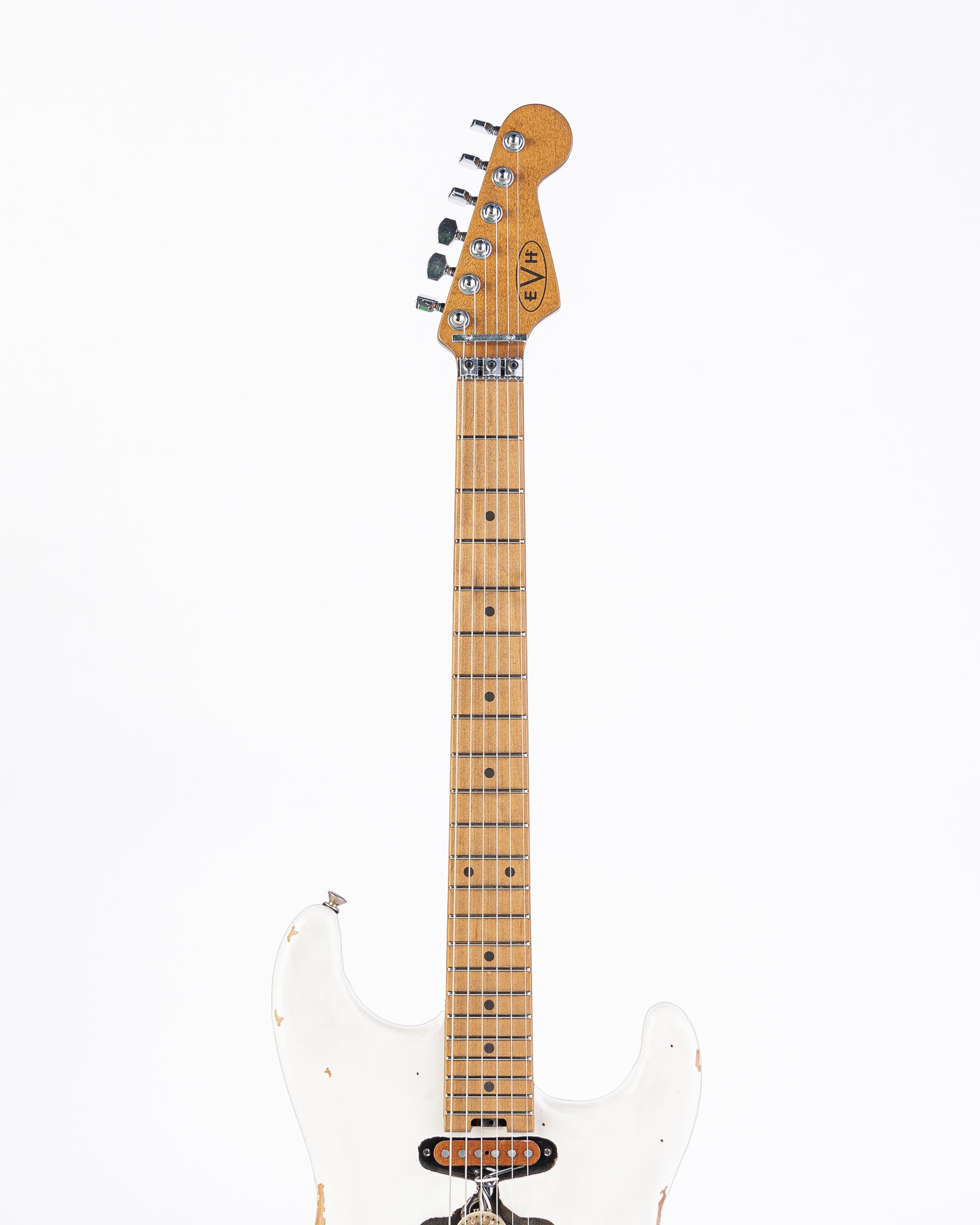 EVH Frankenstein Electric Guitar- Relic White