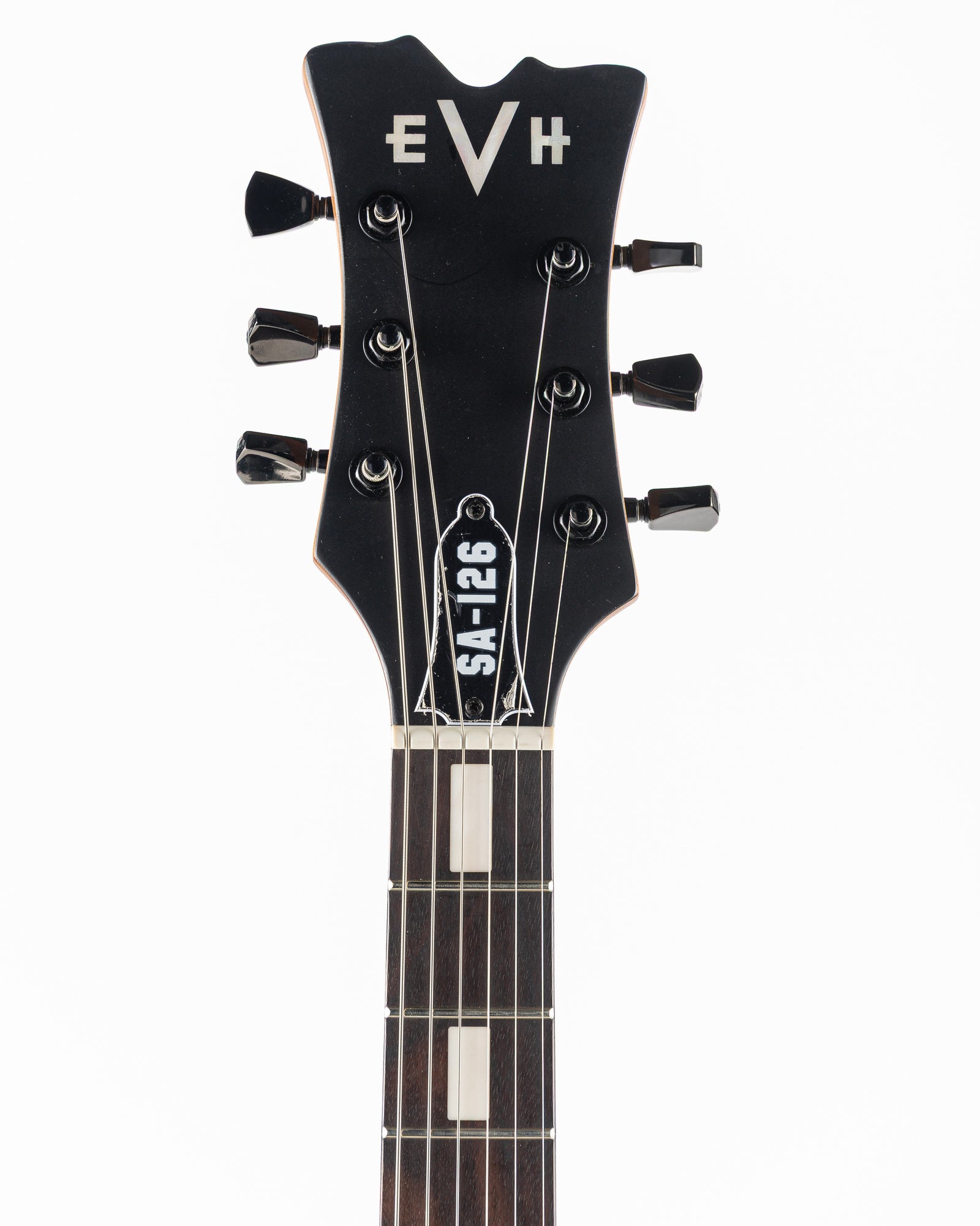 EVH SA-126 Standard Semi-Hollow Electric Guitar - Satin Vintage White