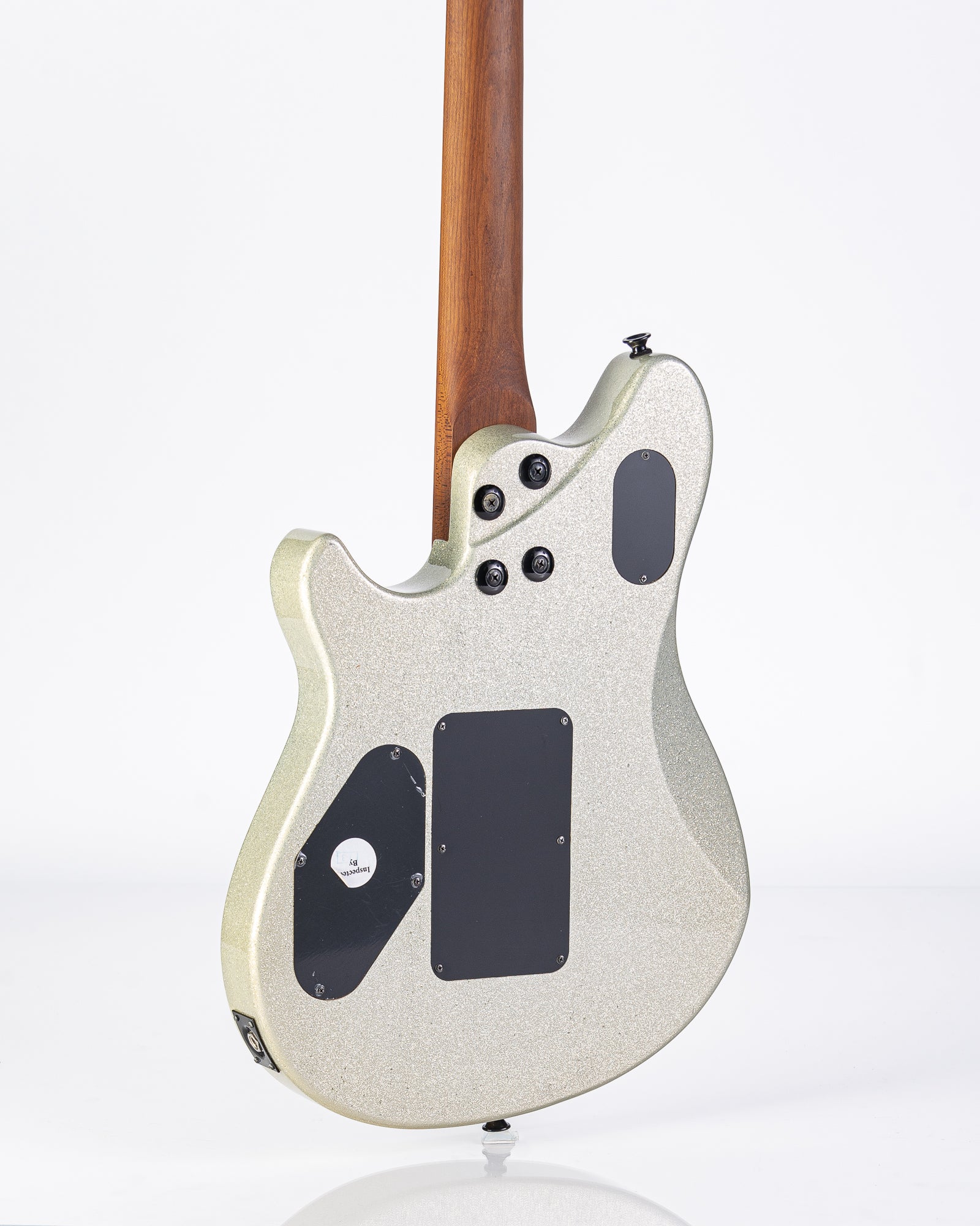USED EVH Wolfgang Standard Silver Sparkle With D-Tuna and Hardshell Case