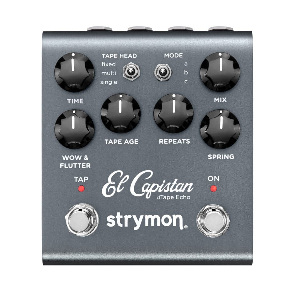Strymon El Capistan V2 dTape Echo Stereo Tape Delay & Spring Reverb Pedal
