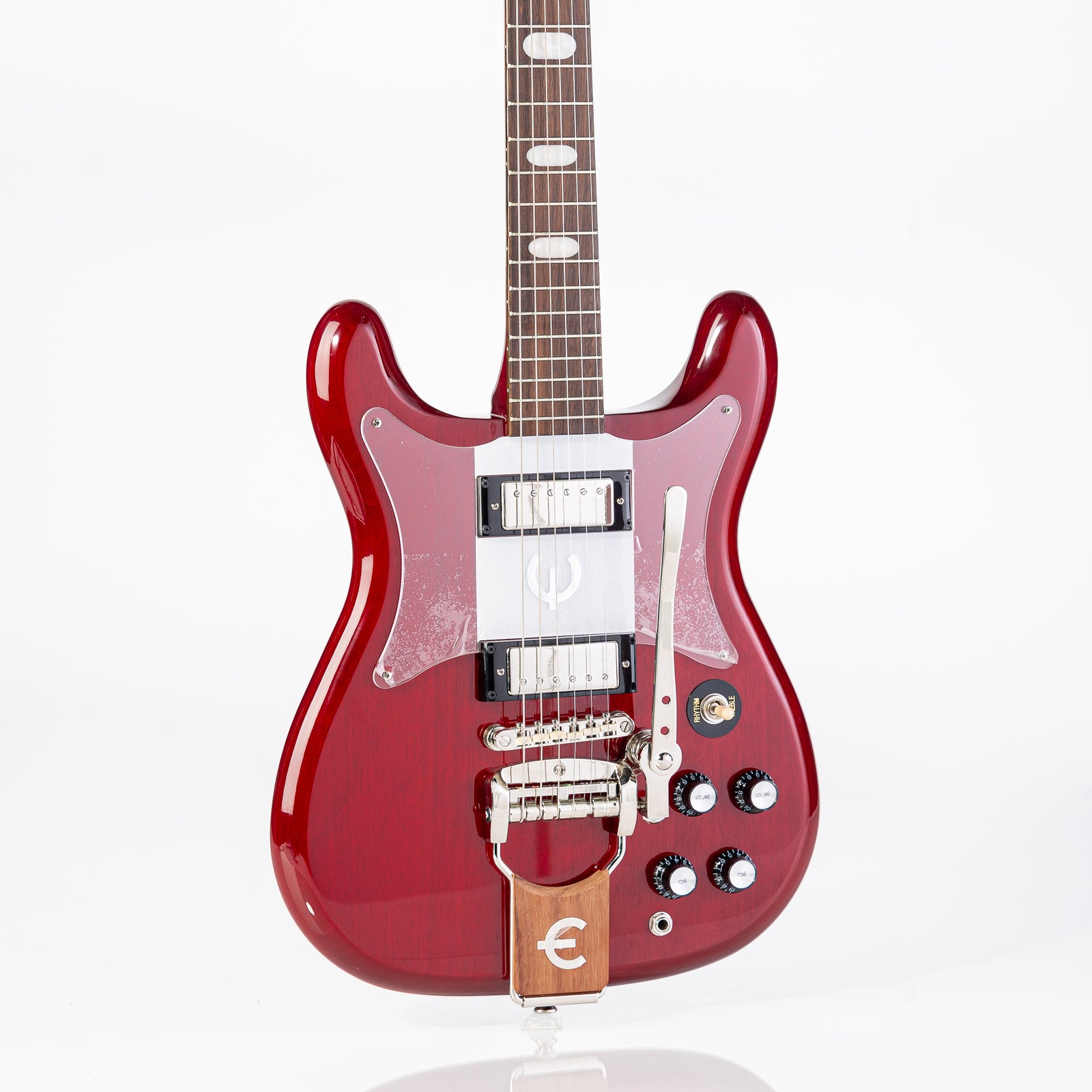 Epiphone 62' Reissue Crestwood Custom Tremtone Electric Guitar - Cherry
