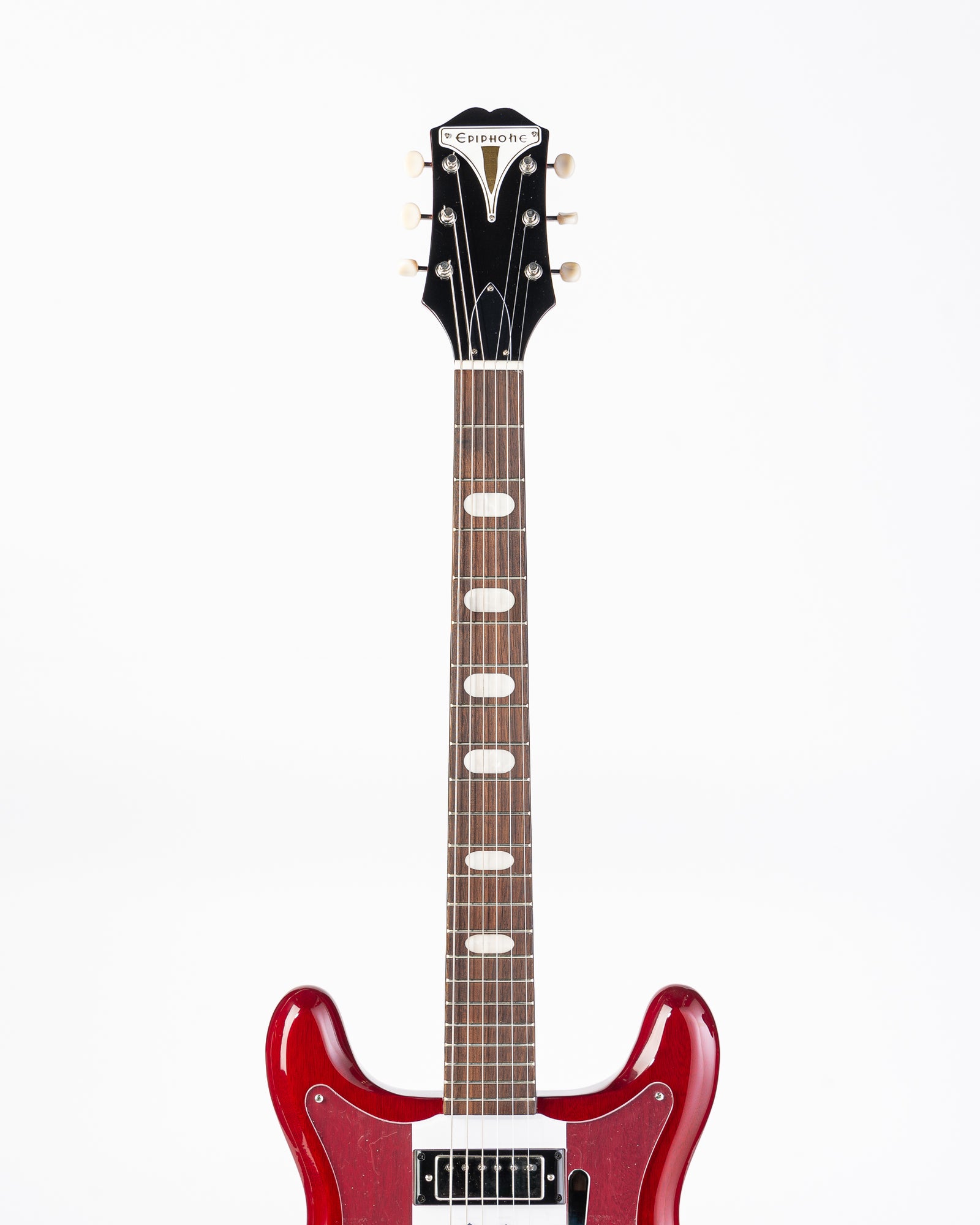 Epiphone 62' Reissue Crestwood Custom Tremtone Electric Guitar - Cherry