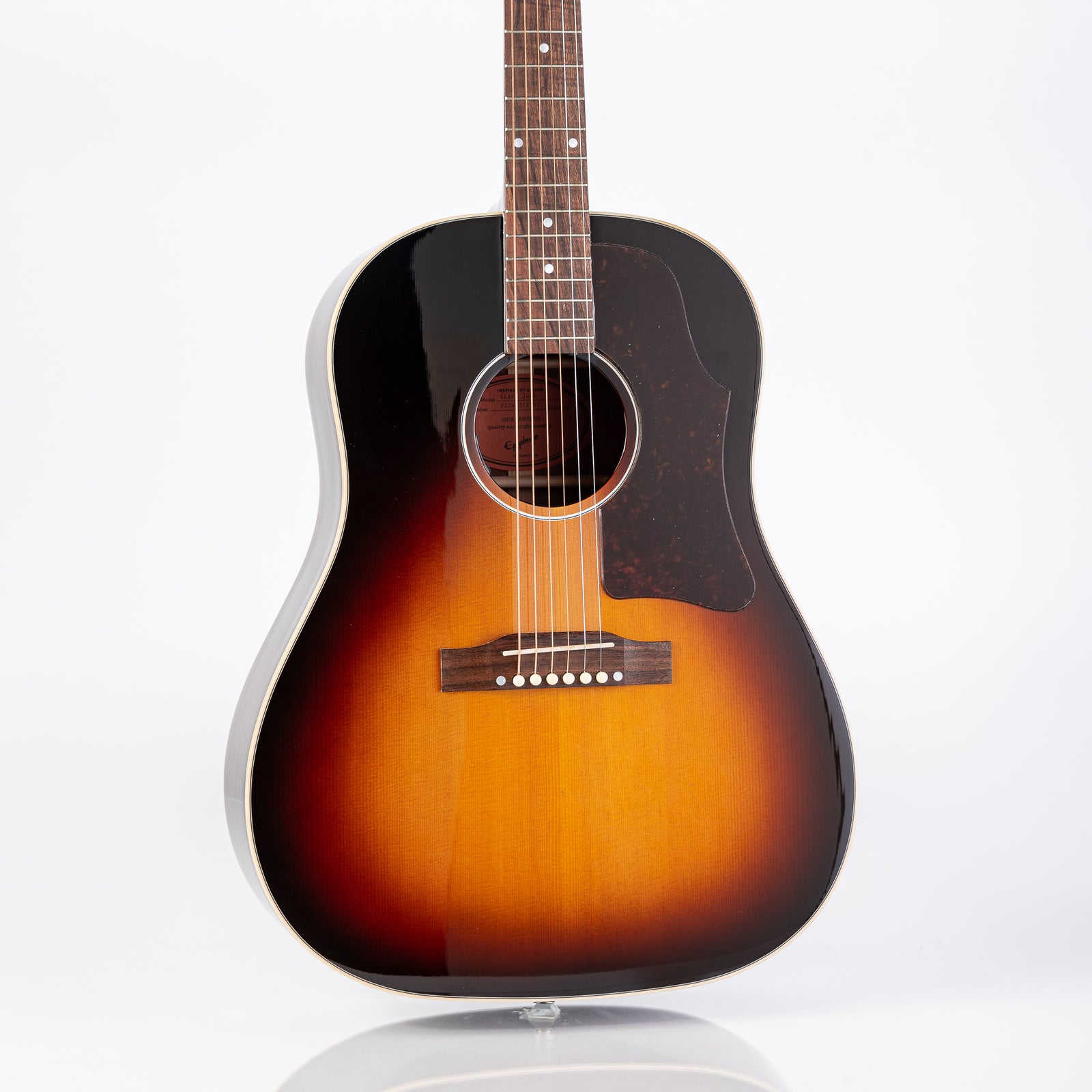 B-STOCK Epiphone Slash J-45 Acoustic Electric Guitar- November Burst with Hardshell Case