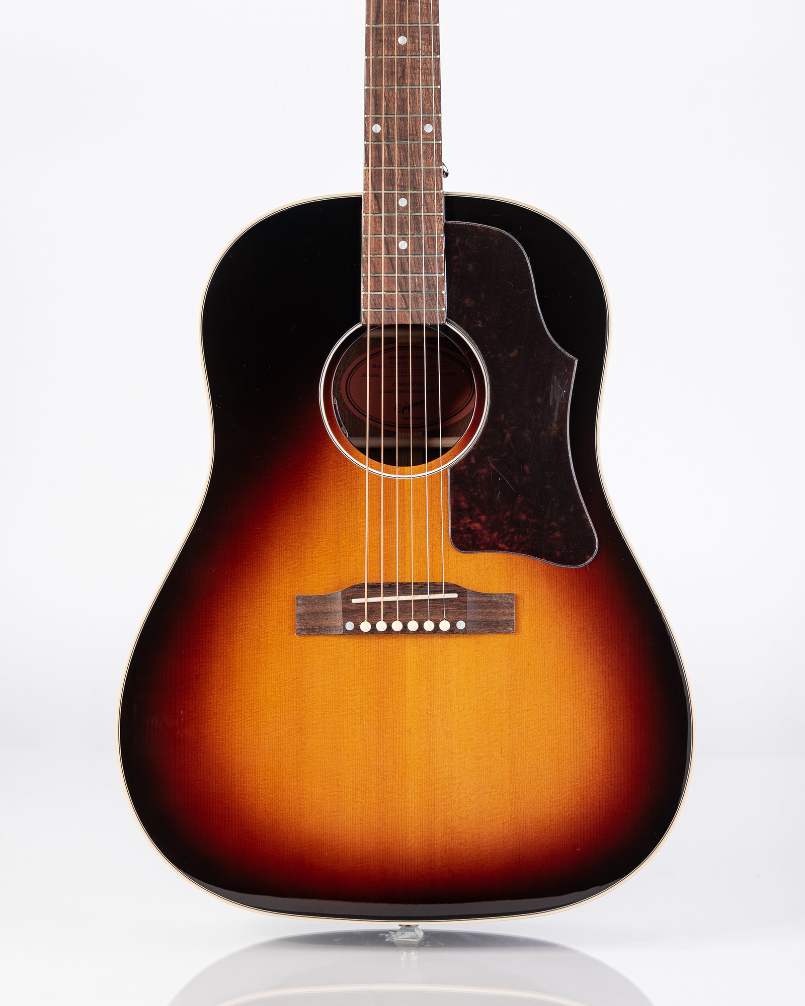 B-STOCK Epiphone Slash J-45 Acoustic Electric Guitar- November Burst with Hardshell Case