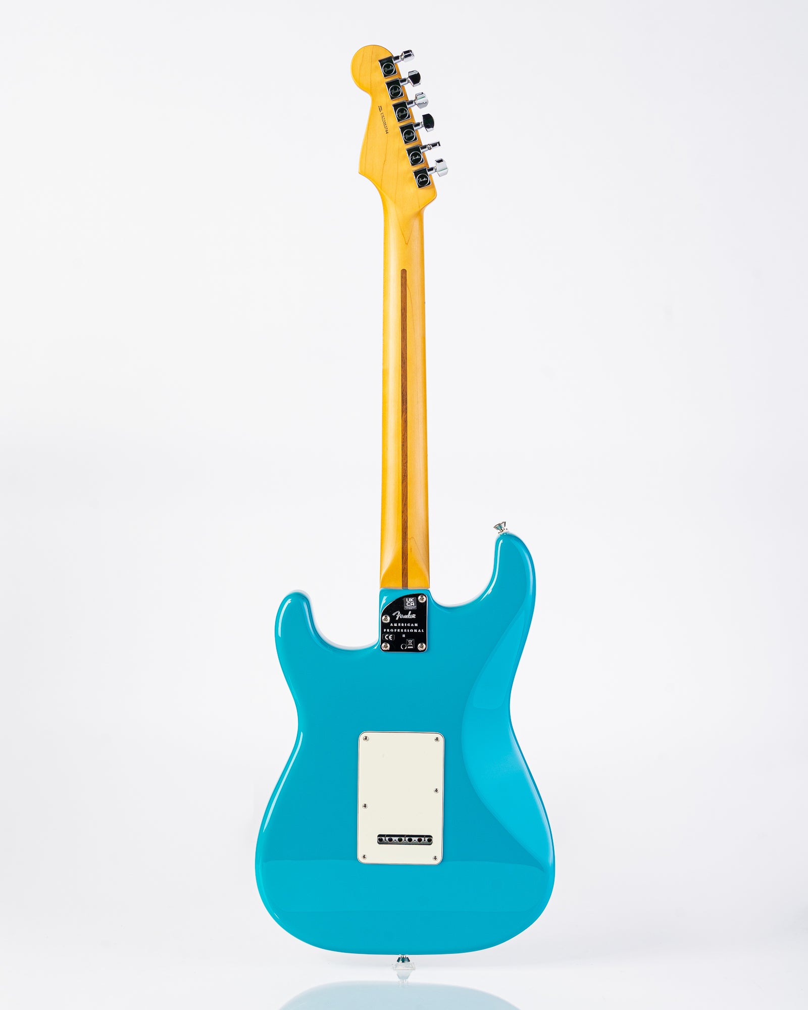 Fender American Professional II Stratocaster Maple Neck Electric Guitar- Miami Blue
