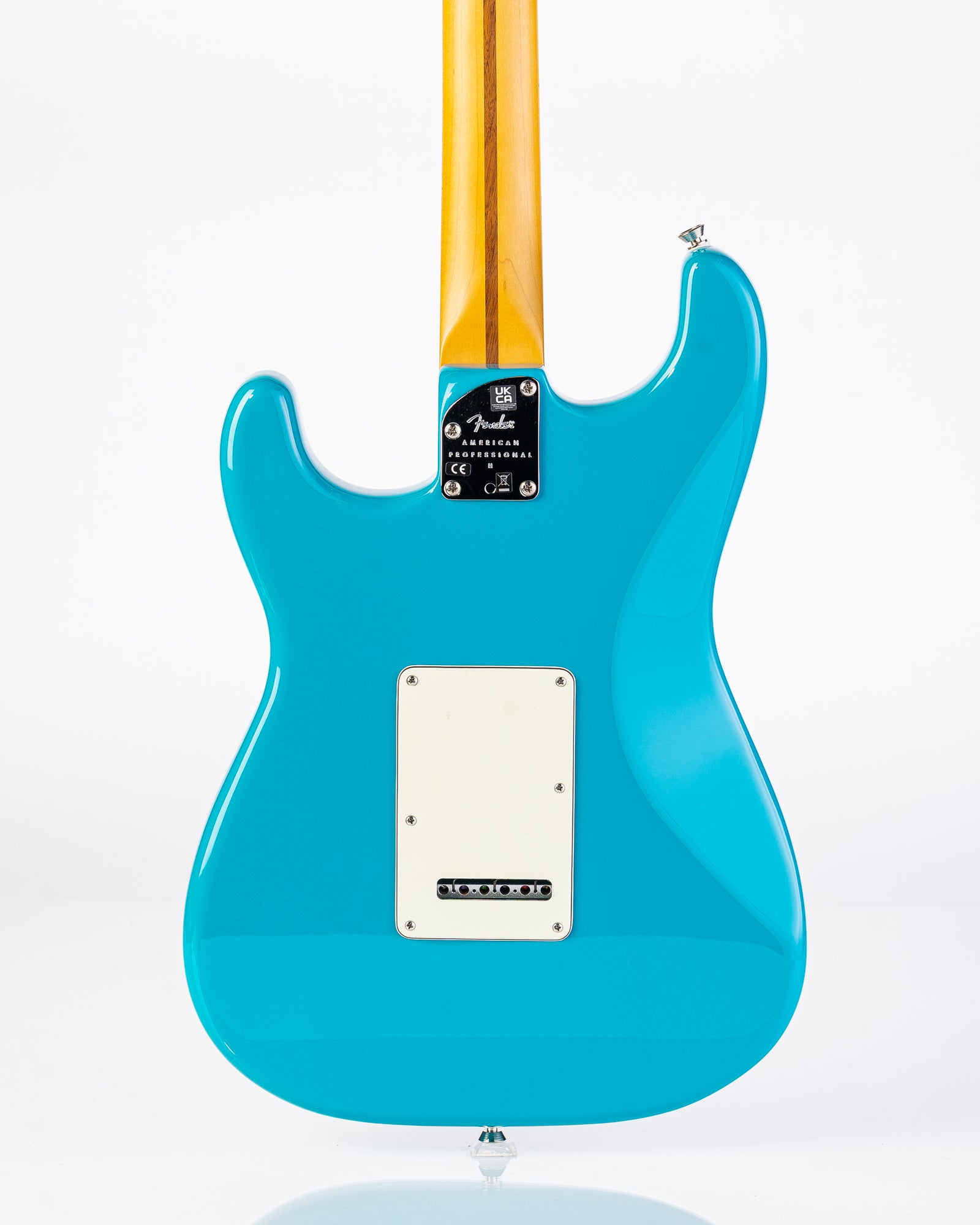 Fender American Professional II Stratocaster Maple Neck Electric Guitar- Miami Blue