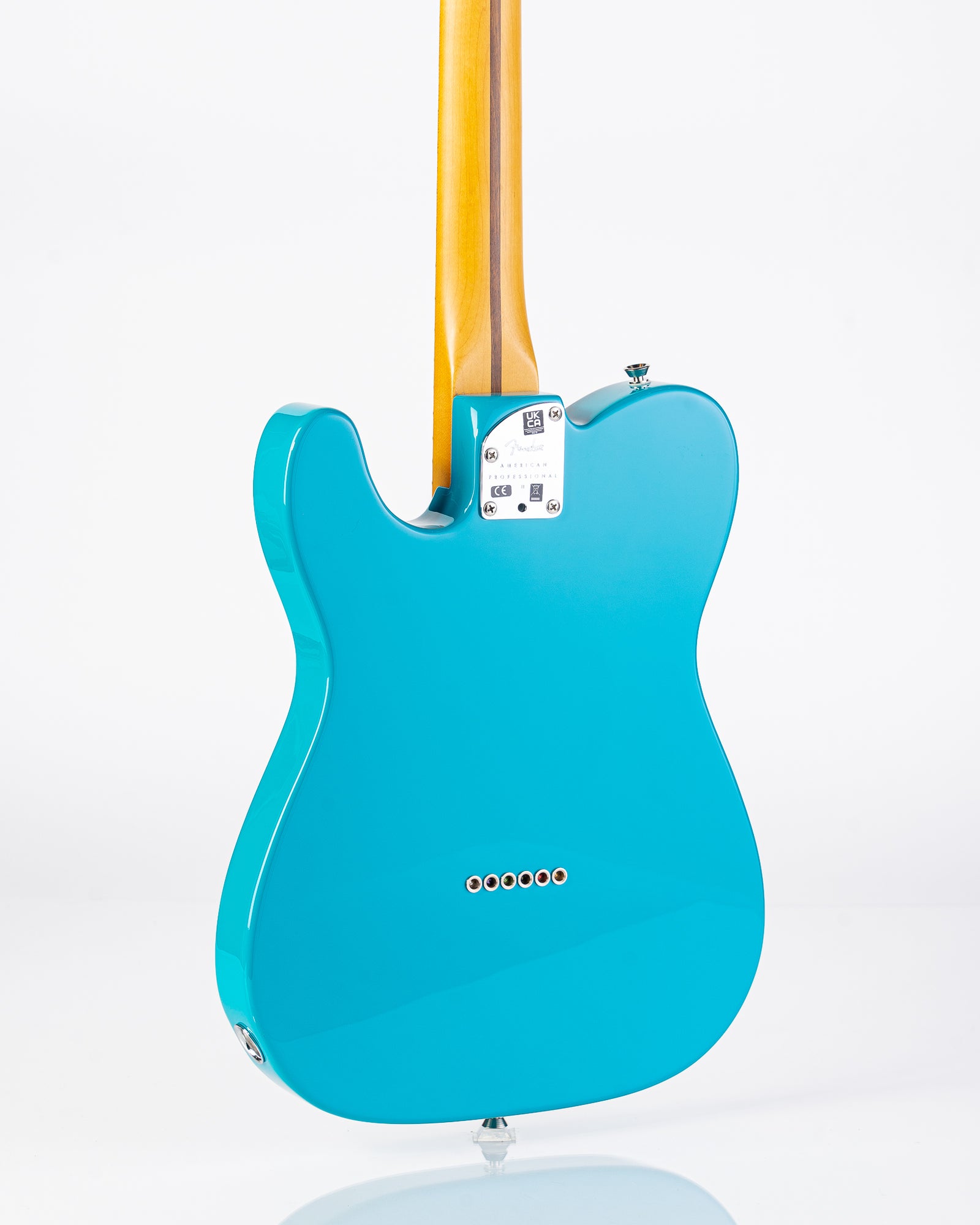 Fender American Professional II Telecaster Electric Guitar- Miami Blue