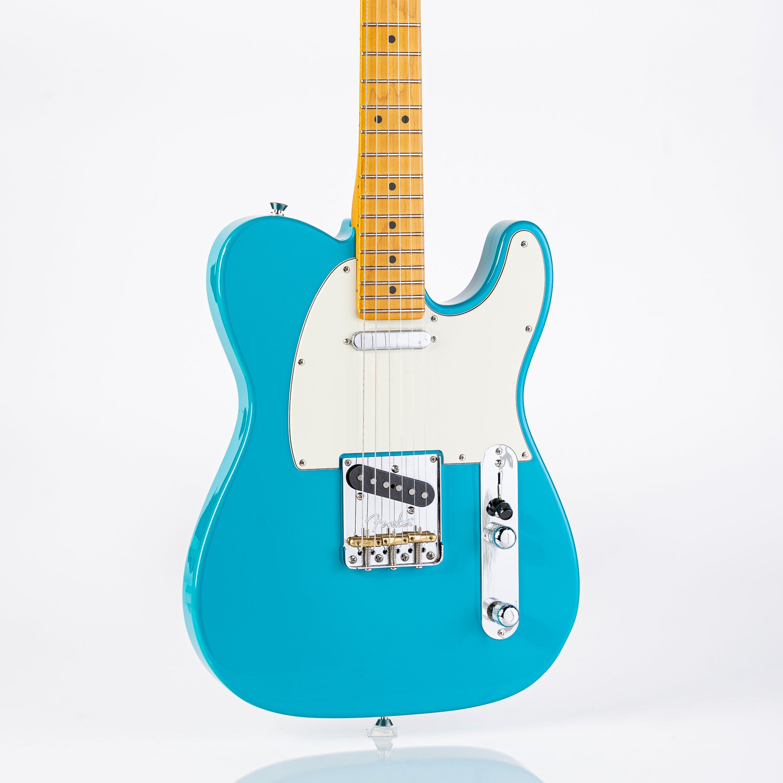 Fender American Professional II Telecaster Electric Guitar- Miami Blue