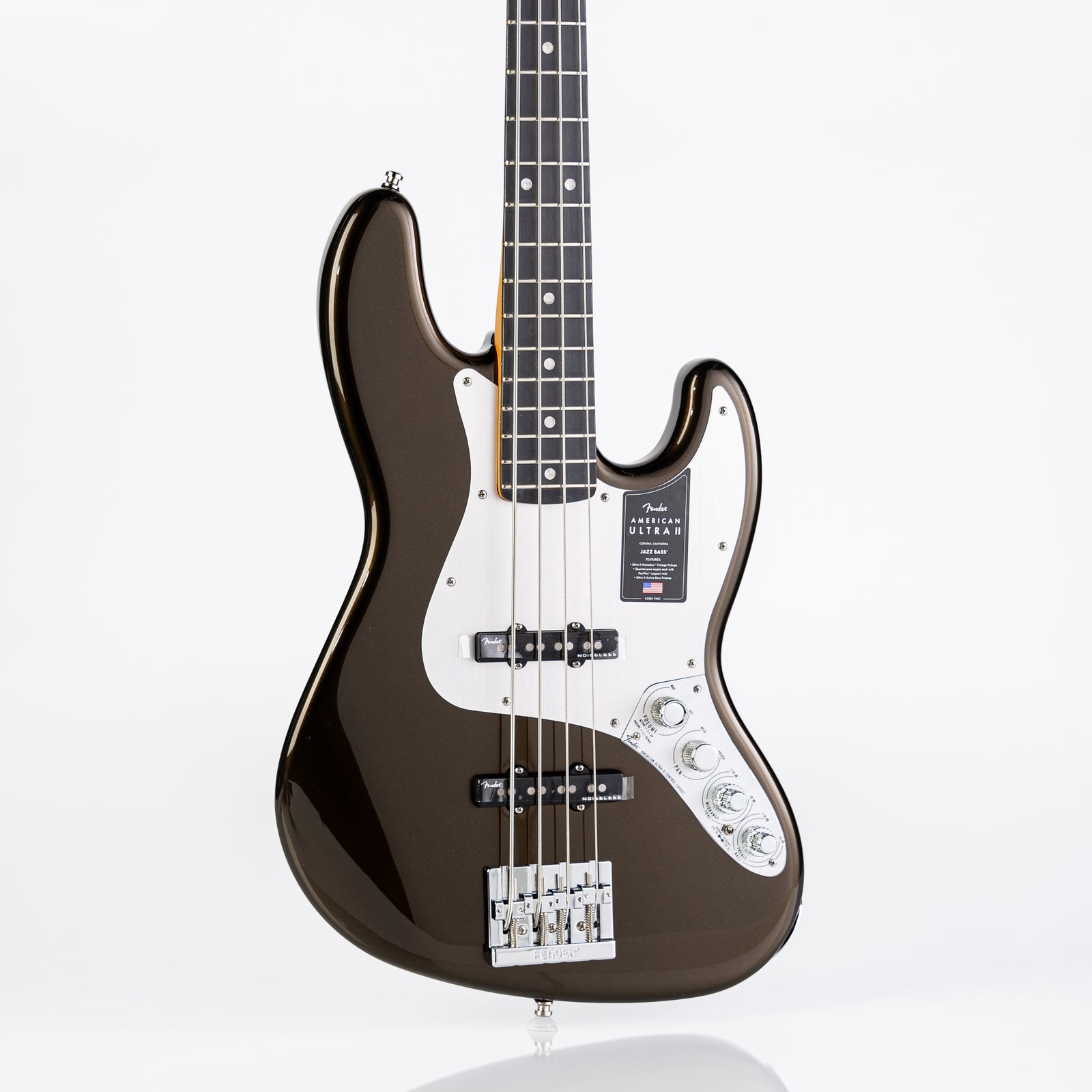 Fender American Ultra II Jazz Bass - Texas Tea