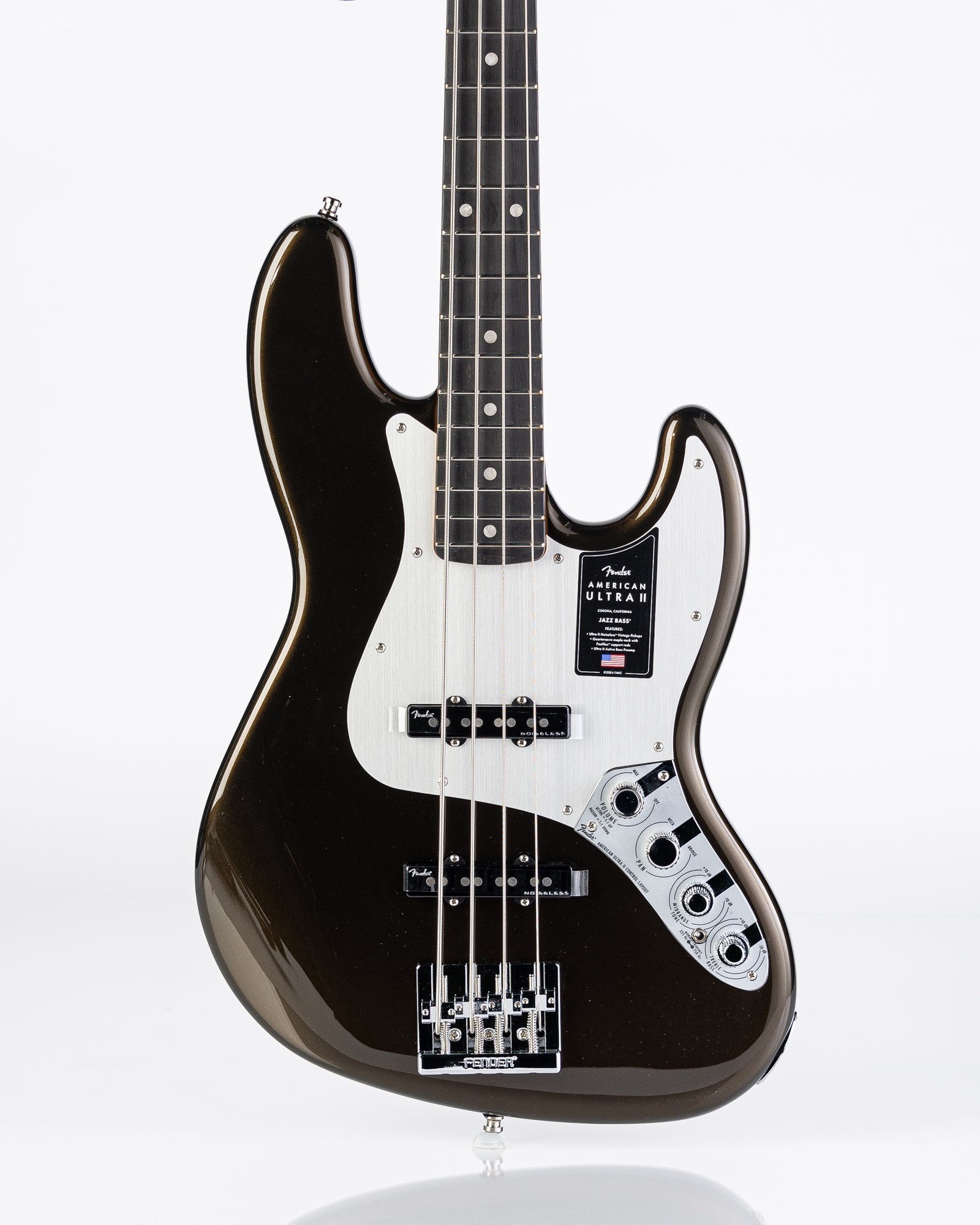 Fender American Ultra II Jazz Bass - Texas Tea