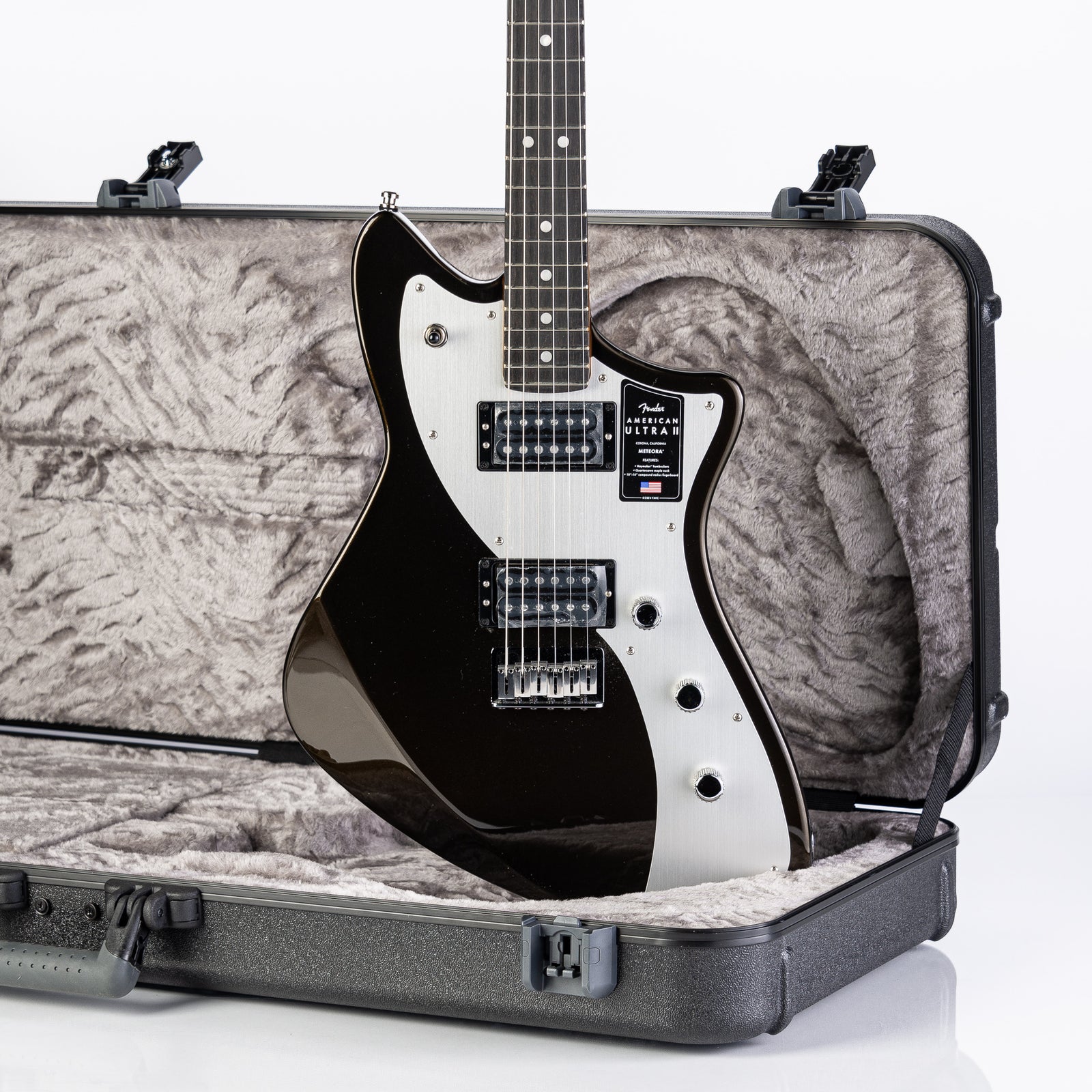 Fender American Ultra II Meteora Electric Guitar - Texas Tea