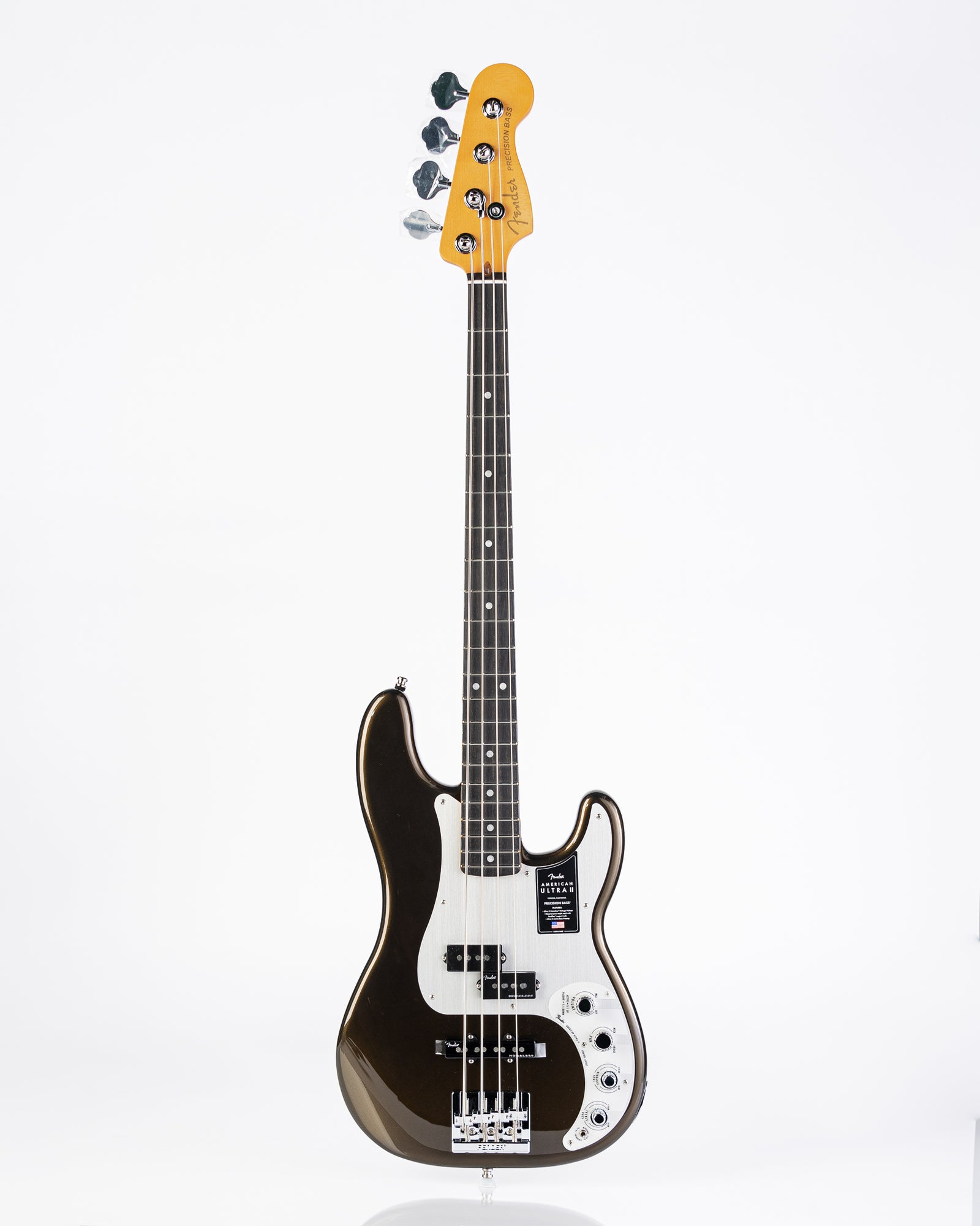 Fender American Ultra II Precision Bass - Texas Tea