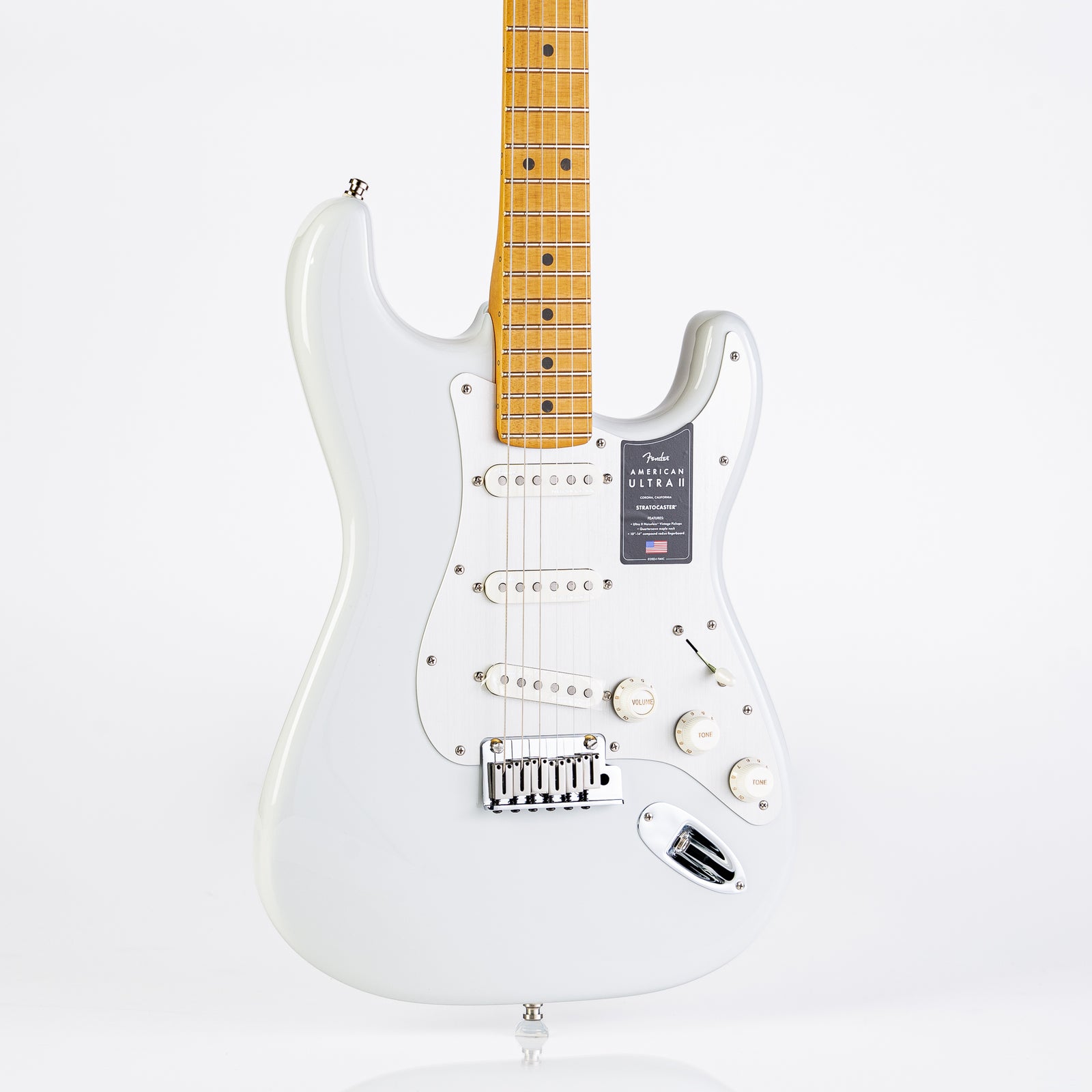 Fender American Ultra II Stratocaster Electric Guitar - Avalanche