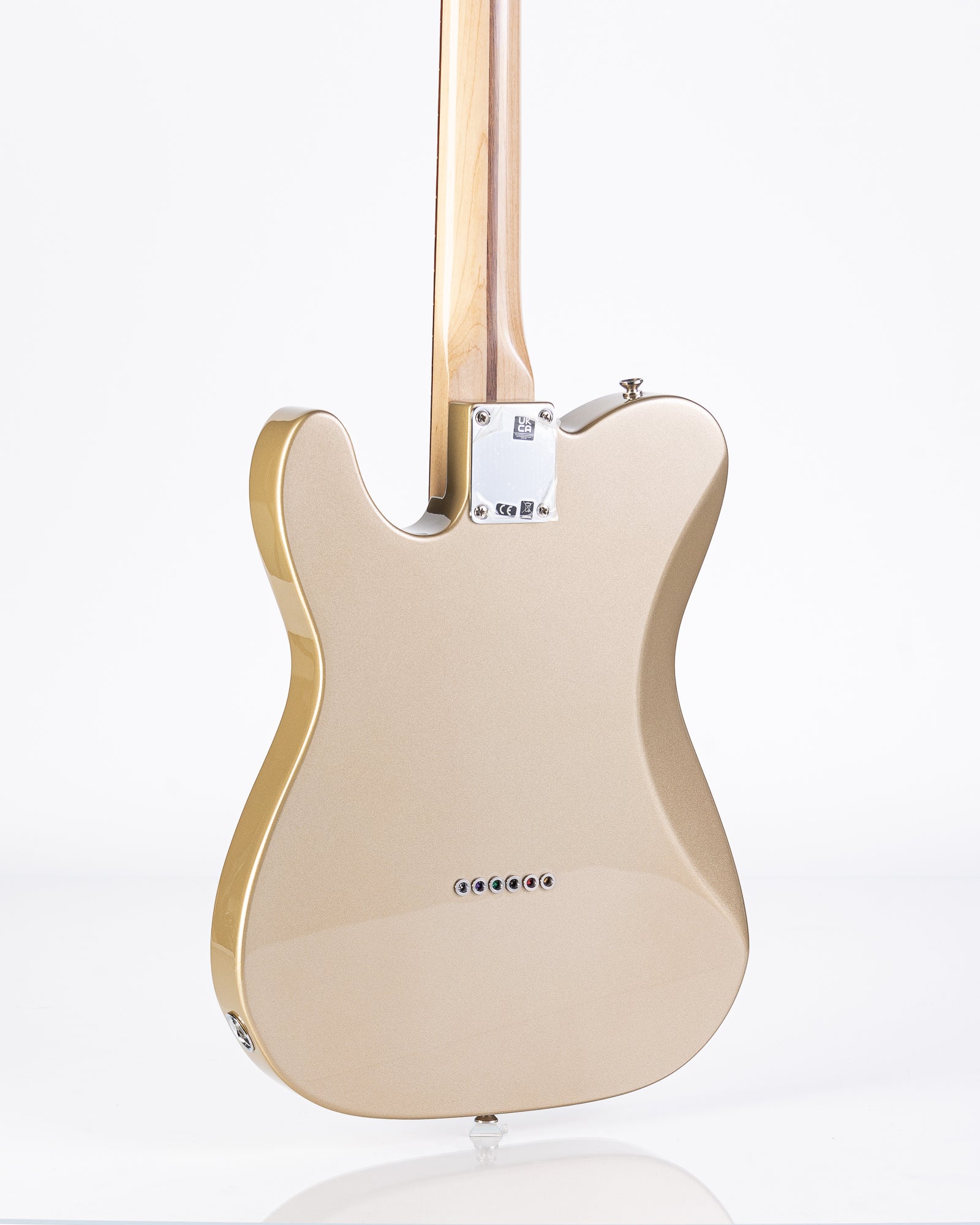 USED Fender Artist Series Chris Shiflett Telecaster Deluxe with Rosewood Fingerboard - Shoreline Gold