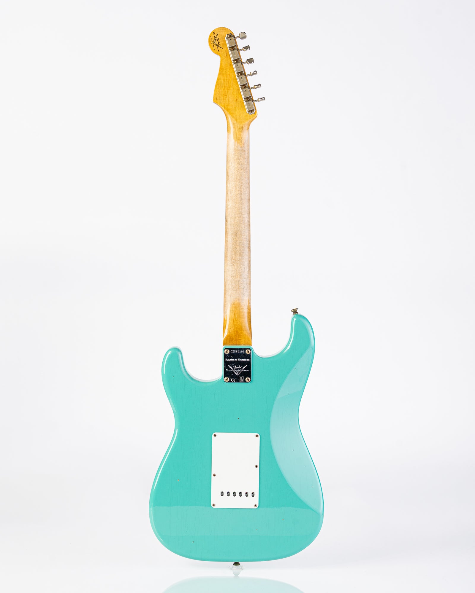 Fender Custom Shop Limited Edition '62/'63 Stratocaster Electric Guitar - Journeyman Relic, Aged Surf Green