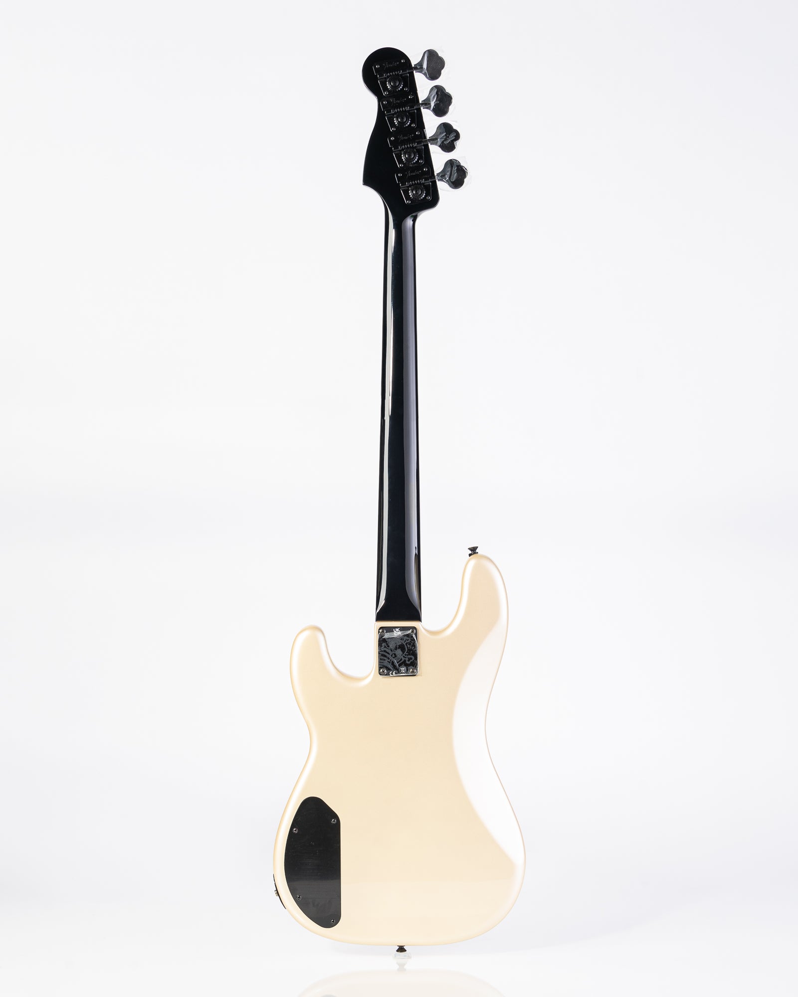 USED Fender Duff McKagan Signature Precision Bass - Pearl White