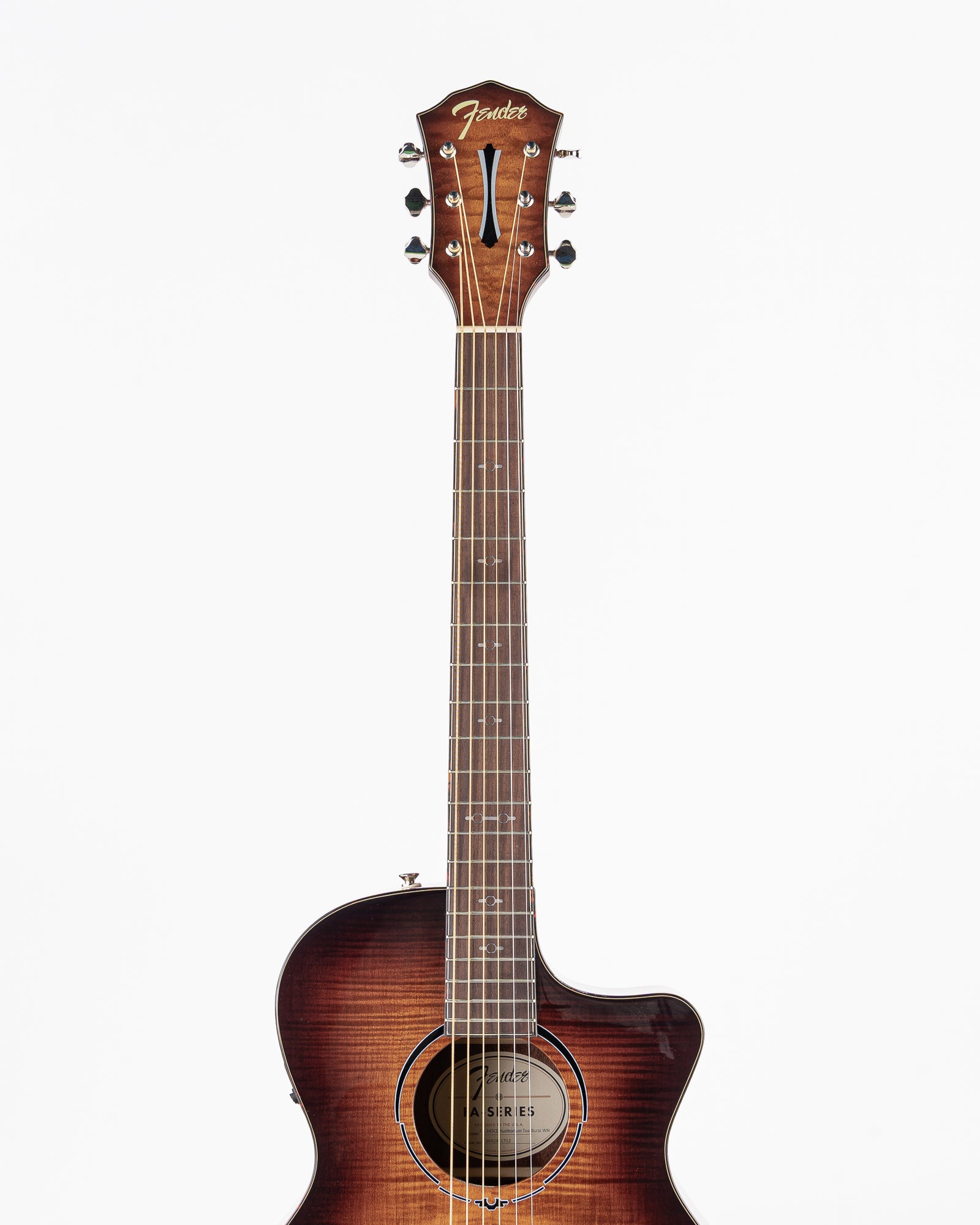 Fender FA-345CE Auditorium Acoustic Electric Guitar - 3-Color Tea Burst