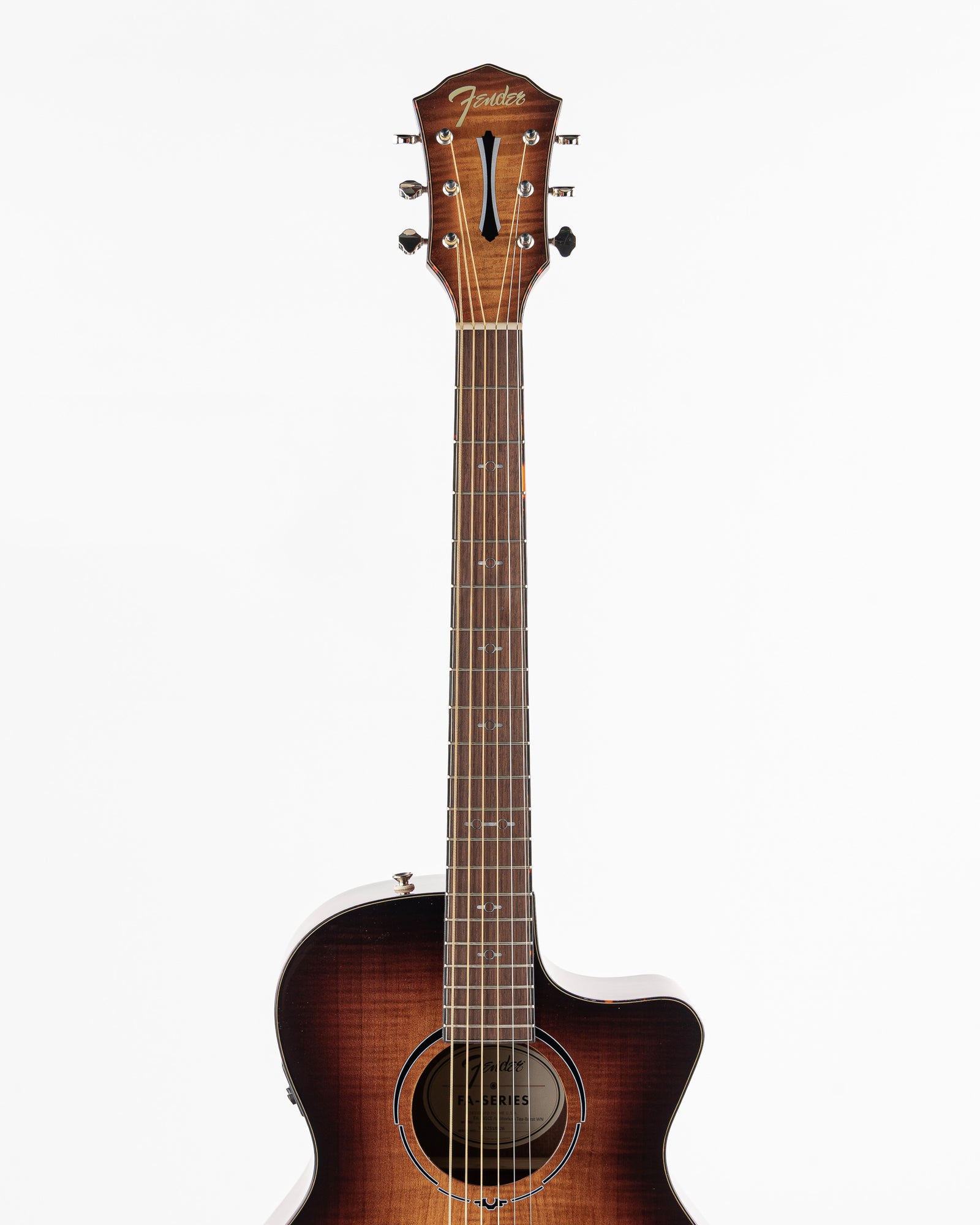 Fender FA-345CE Auditorium Acoustic Electric Guitar - 3 Color Tea Burst
