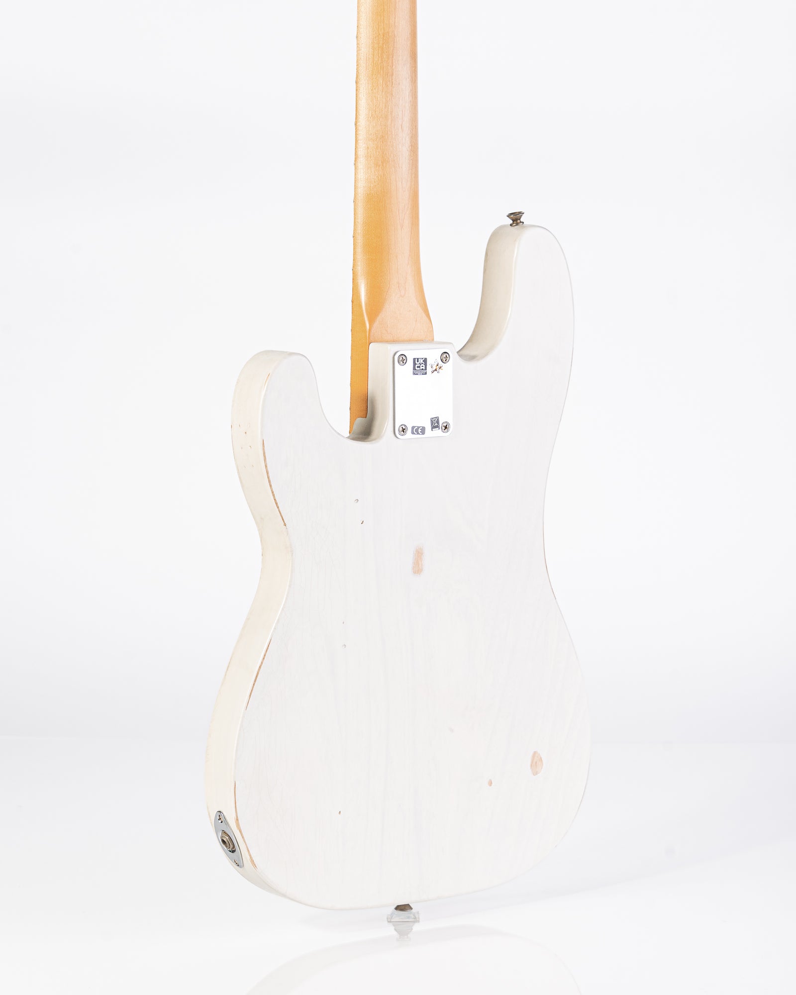 USED Fender Mike Dirnt Signature Road Worn Precision Bass- White Blonde