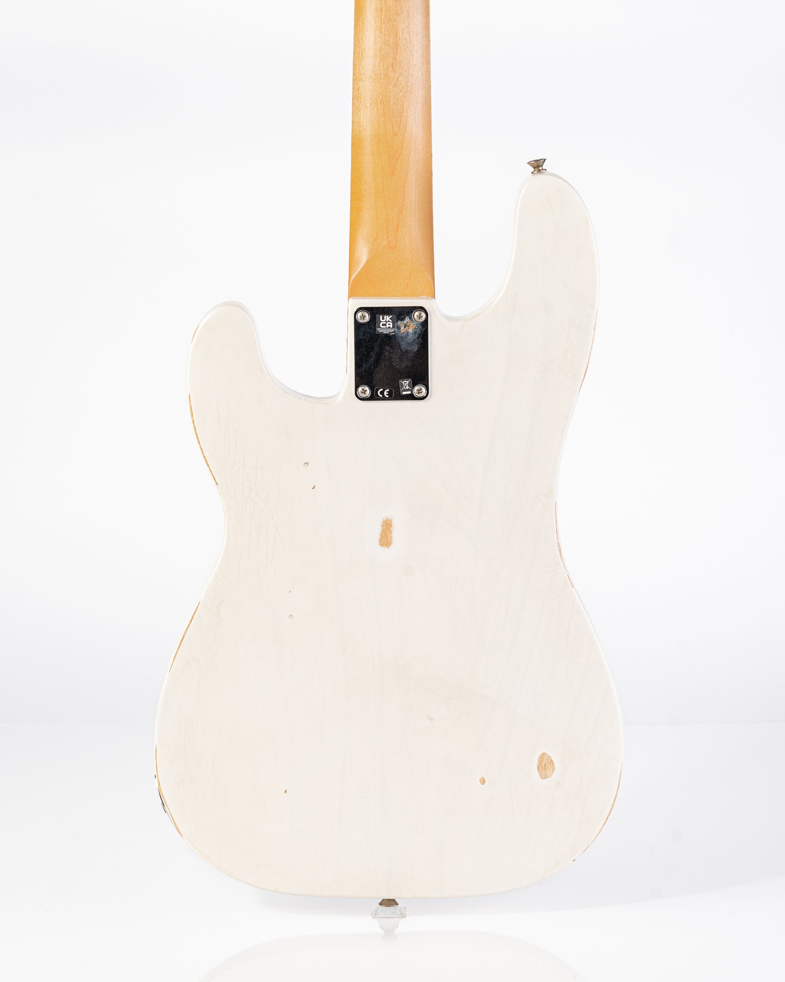 USED Fender Mike Dirnt Signature Road Worn Precision Bass- White Blonde