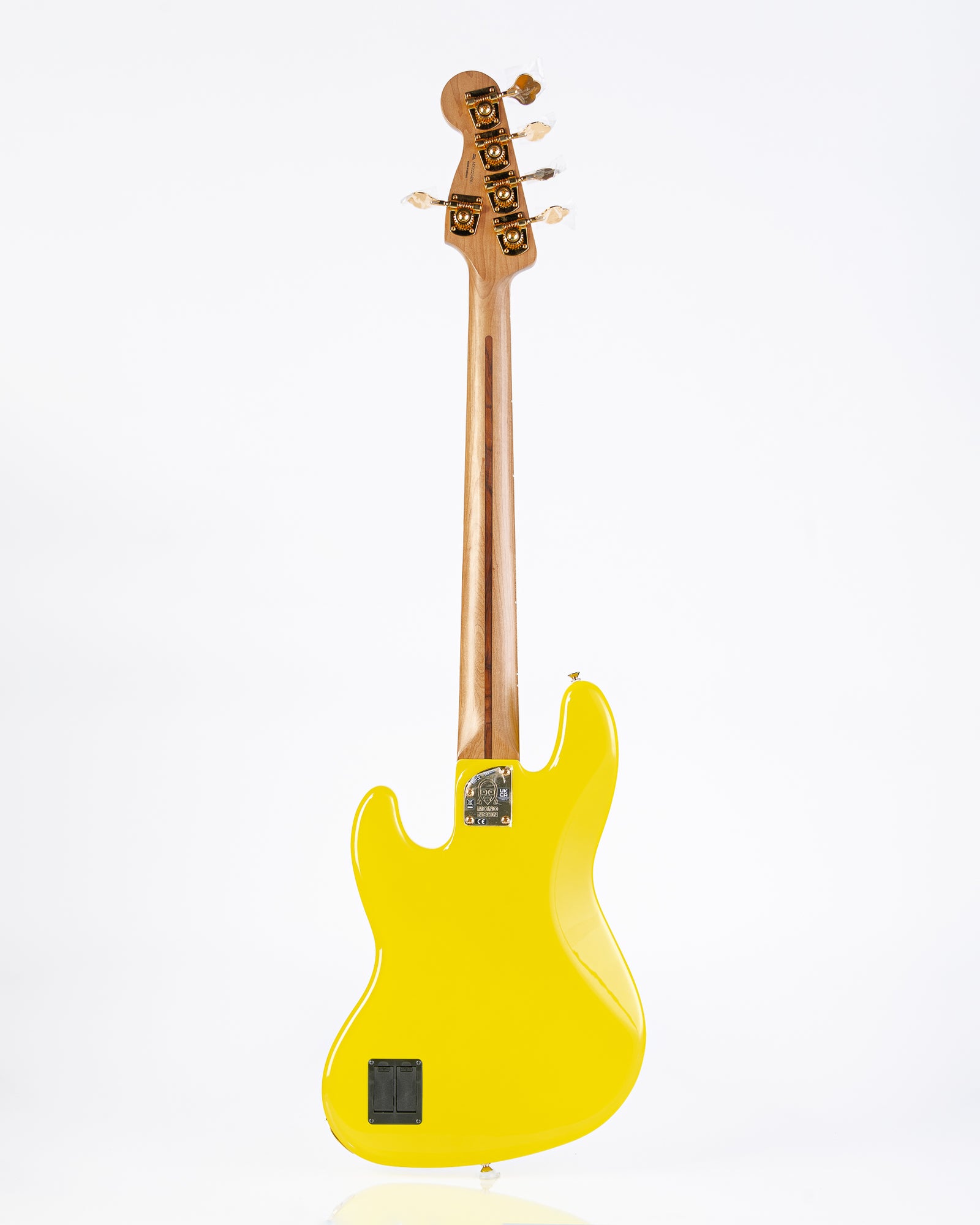 Fender MonoNeon Jazz Bass V Neon Yellow