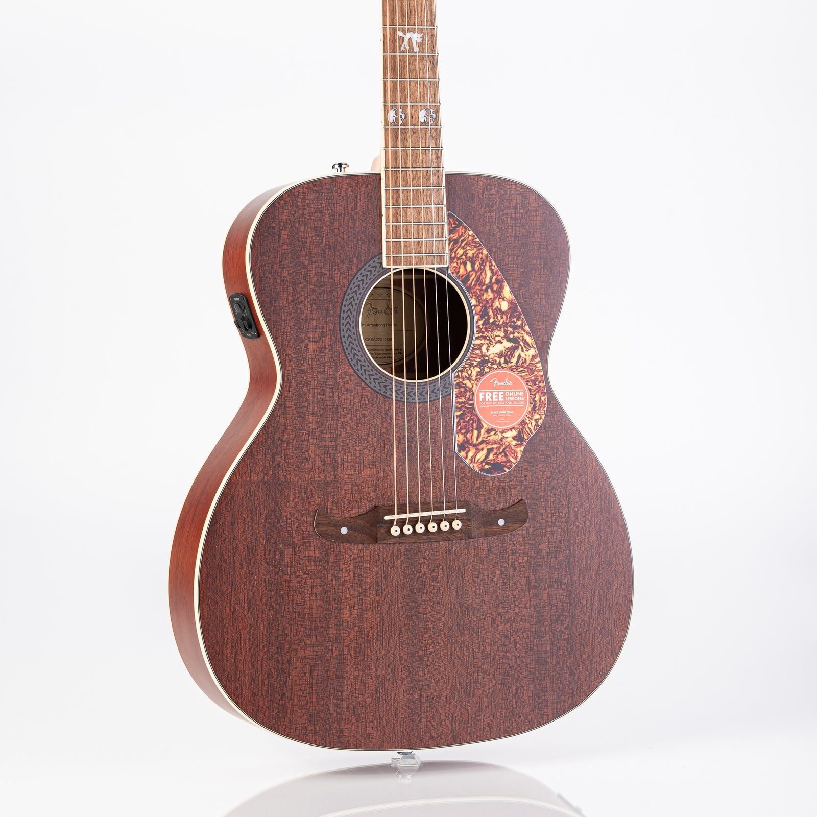 USED Fender Tim Armstrong Hellcat with Walnut Fingerboard Acoustic Electric Guitar - Natural