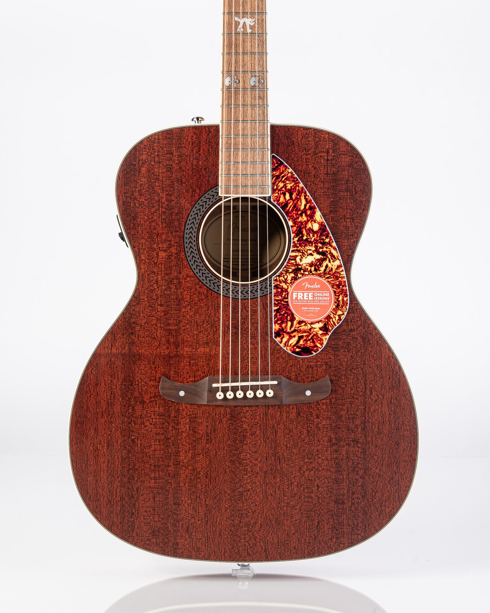 USED Fender Tim Armstrong Hellcat with Walnut Fingerboard Acoustic Electric Guitar - Natural