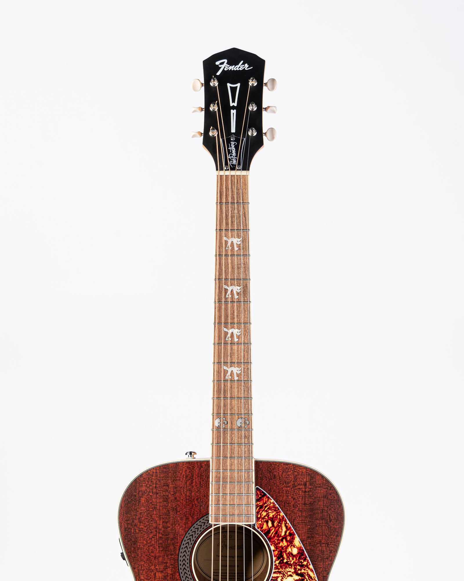 USED Fender Tim Armstrong Hellcat with Walnut Fingerboard Acoustic Electric Guitar - Natural