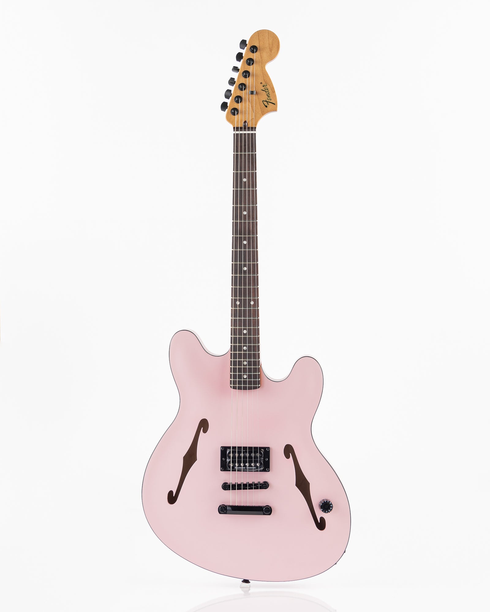 Fender Tom DeLonge Starcaster Electric Guitar - Satin Shell Pink