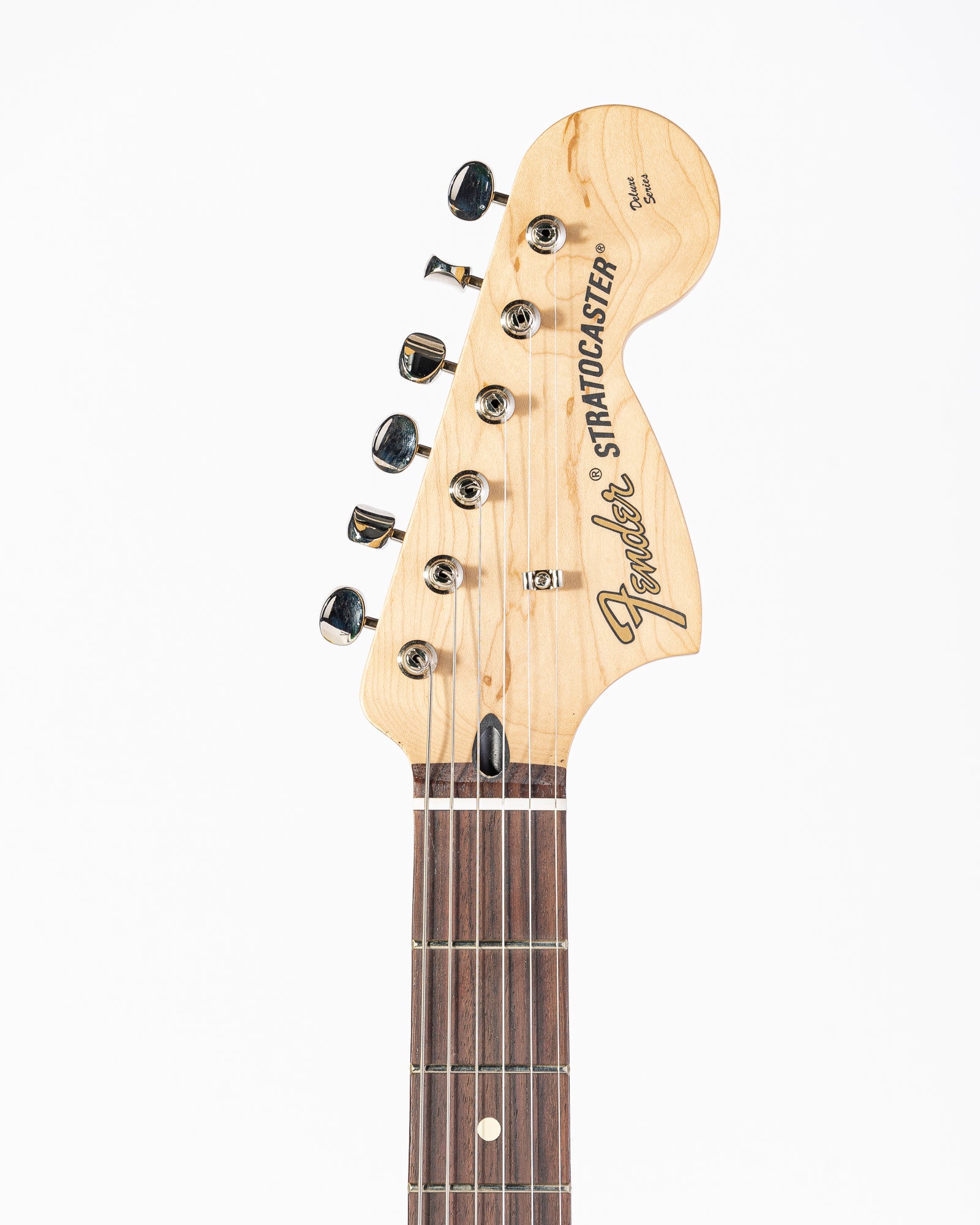 USED Fender Tom Delonge Signature Stratocaster Electric Guitar - Graffiti Yellow